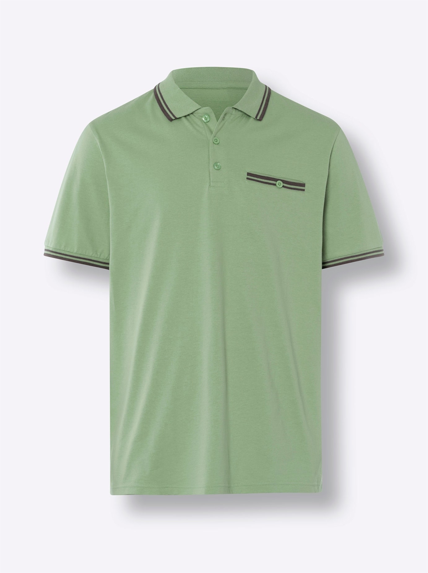 Classic Poloshirt »Kurzarm-Poloshirt«, (1 tlg.)