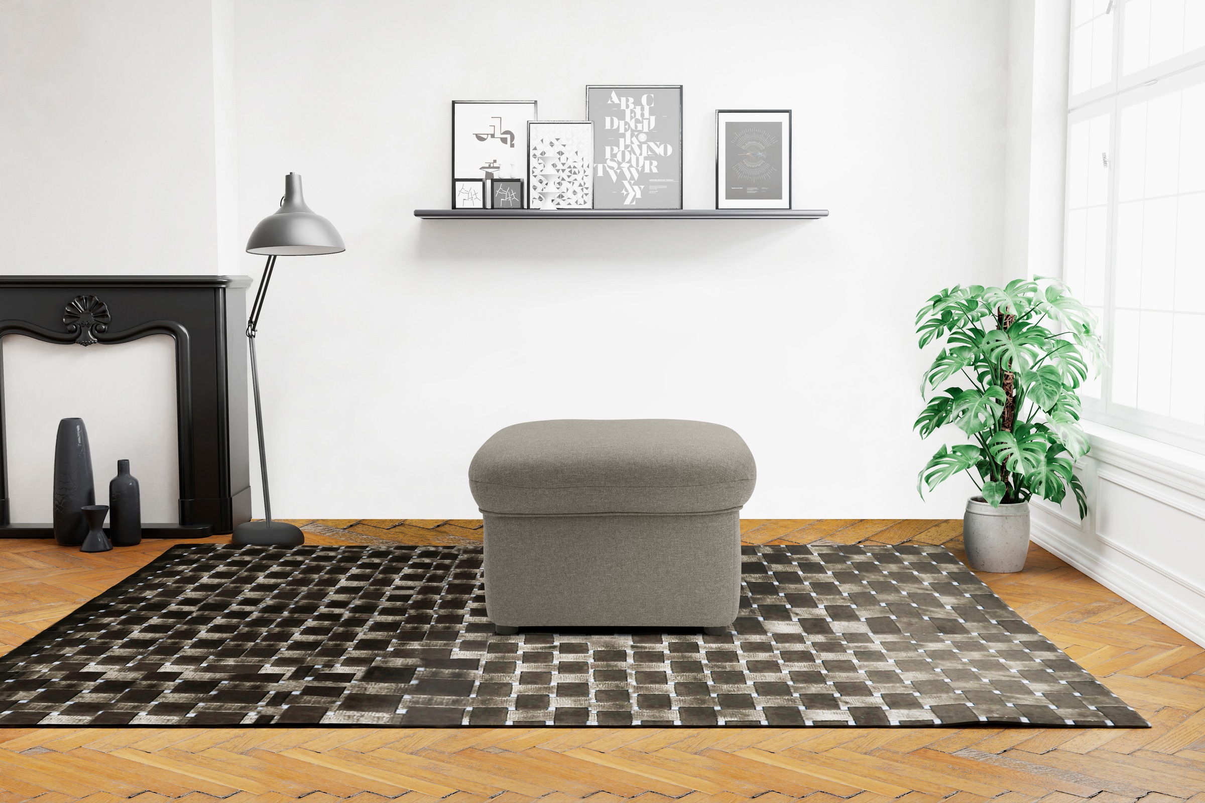 Thumbnail - DOMO collection Hocker "Faenza" DOMO collection Hocker, in großer Farbvielfalt