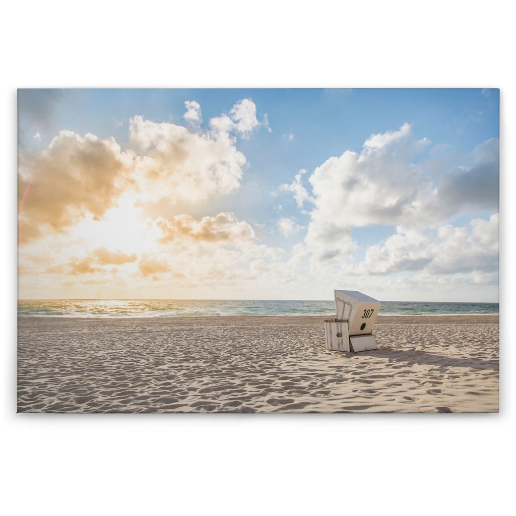 A.S. Création Leinwandbild »Beach Chair«, (1 St.)