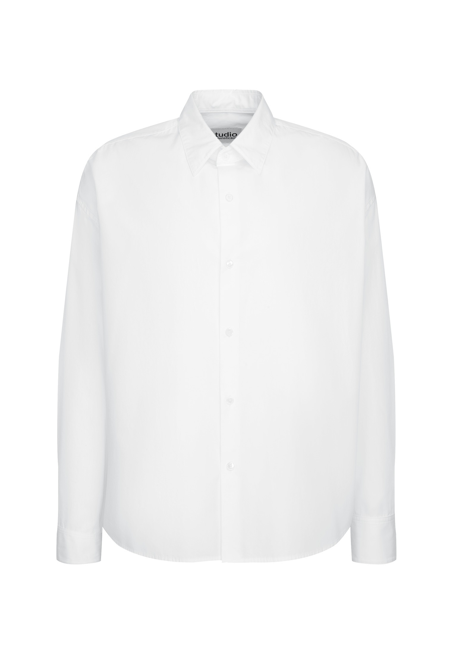 studio seidensticker Businesshemd Oversized 1/1 Kentkragen Uni