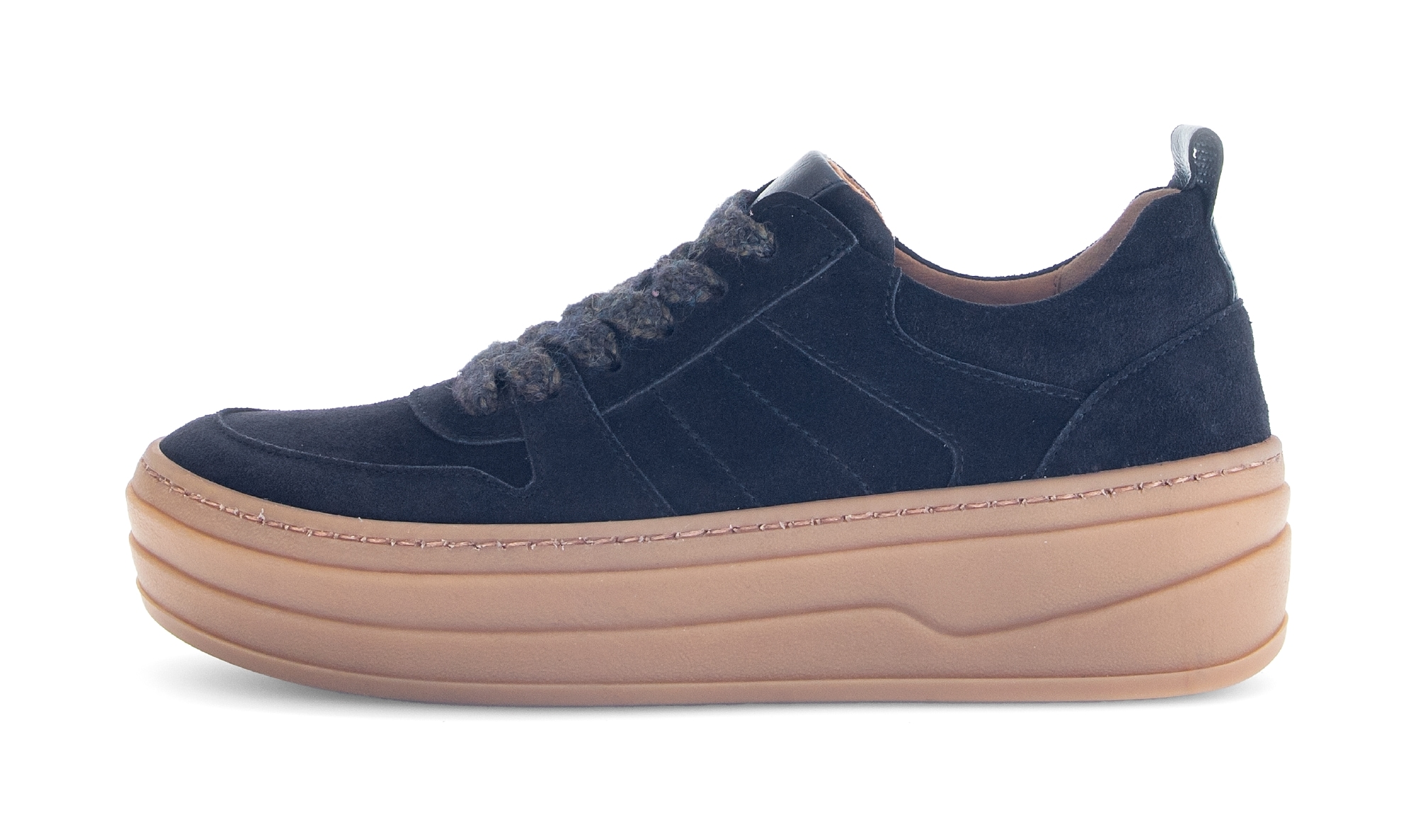 Gabor Plateausneaker, Freizeitschuh, Halbschuh, Schnürschuh mit Best Fitting-Ausstattung