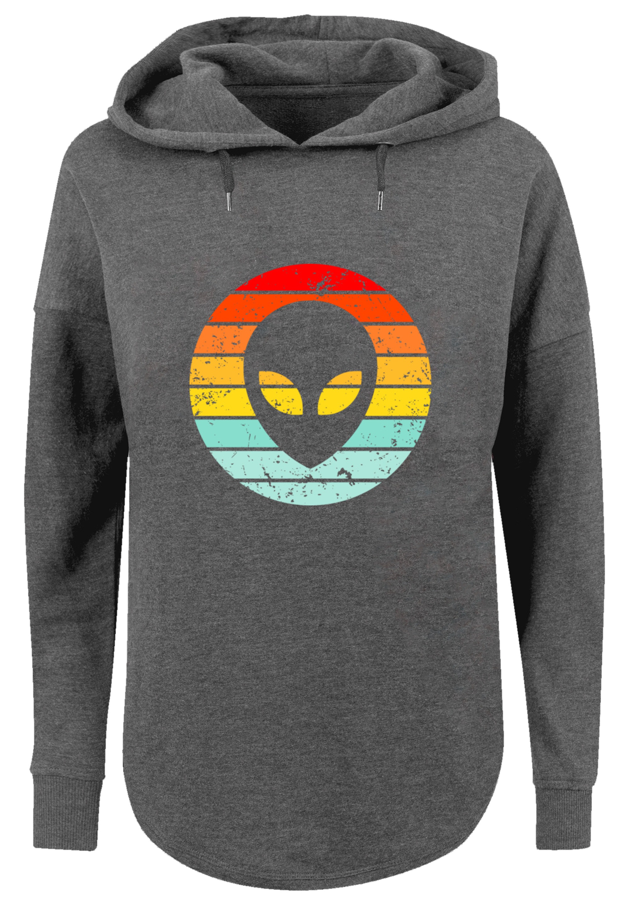 F4NT4STIC Kapuzenpullover »Alien Retro Sonnenuntergang«, Premium Qualität
