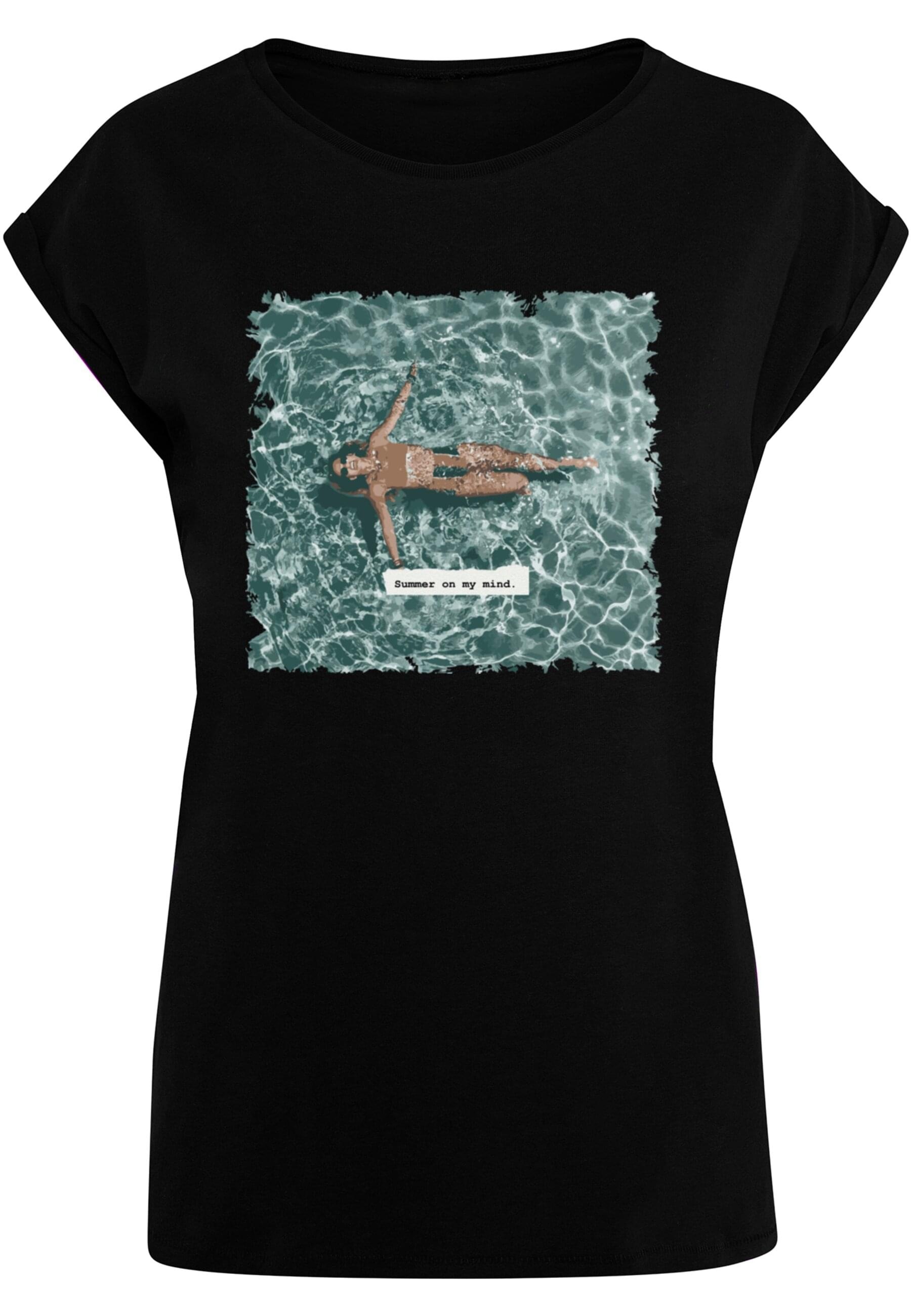 Merchcode T-Shirt "Merchcode Damen Ladies Summer - On My Mind T-Shirt" günstig online kaufen