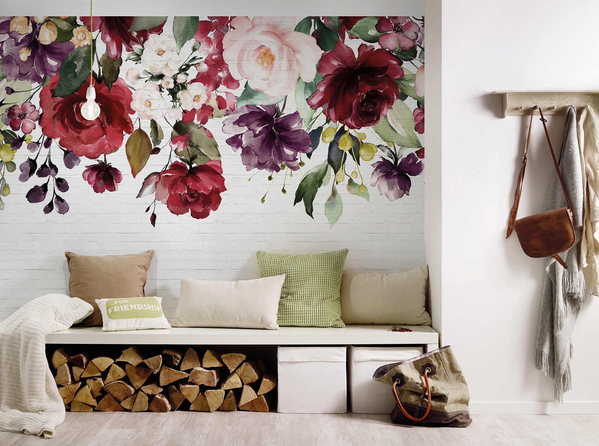 living walls Fototapete »Designwalls Mural 1«, Vlies, Wand, Schräge, Decke