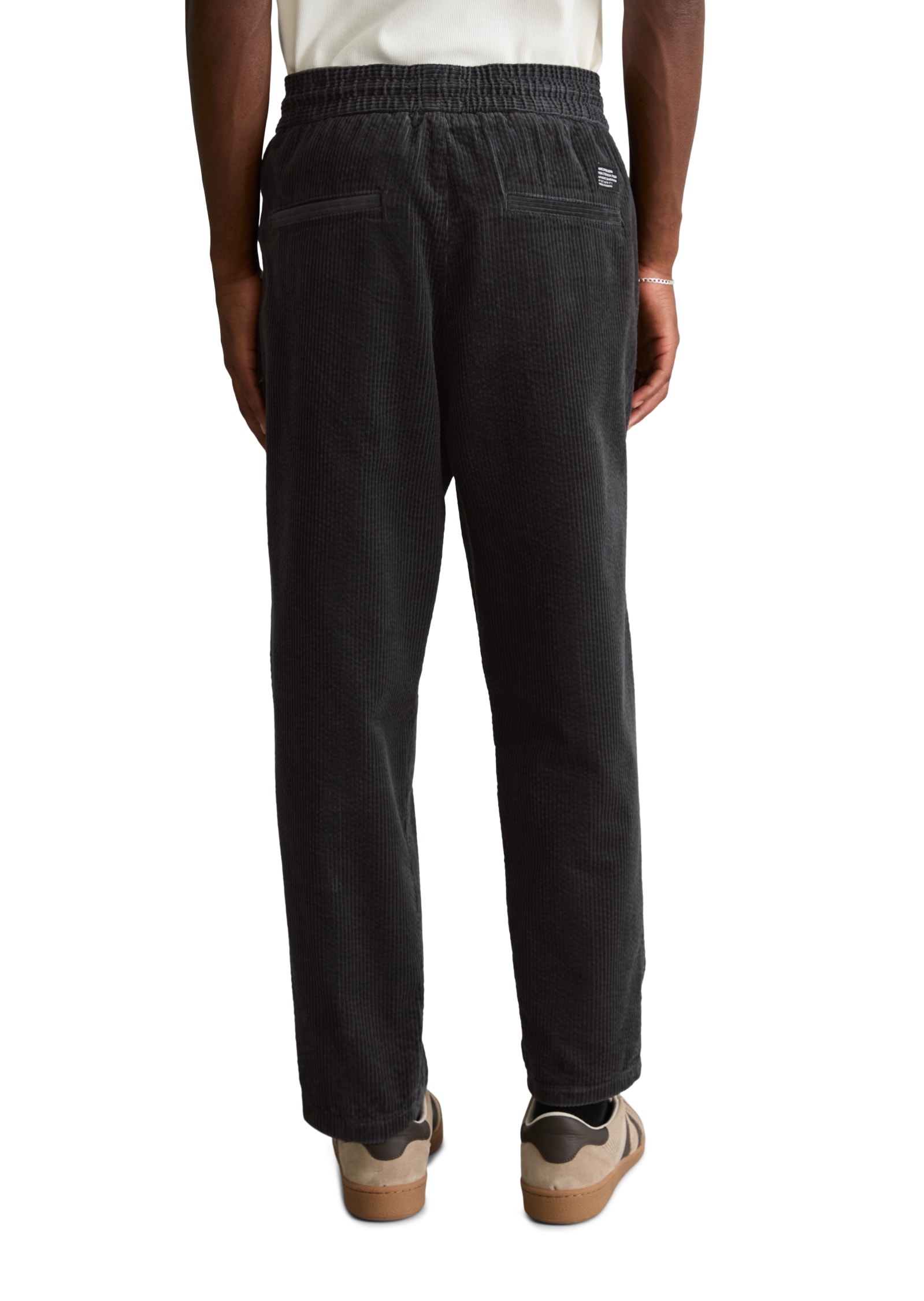 Marc O'Polo DENIM Cordhose »Model Viggo relaxed cropped aus reine Bio-Baumwolle«