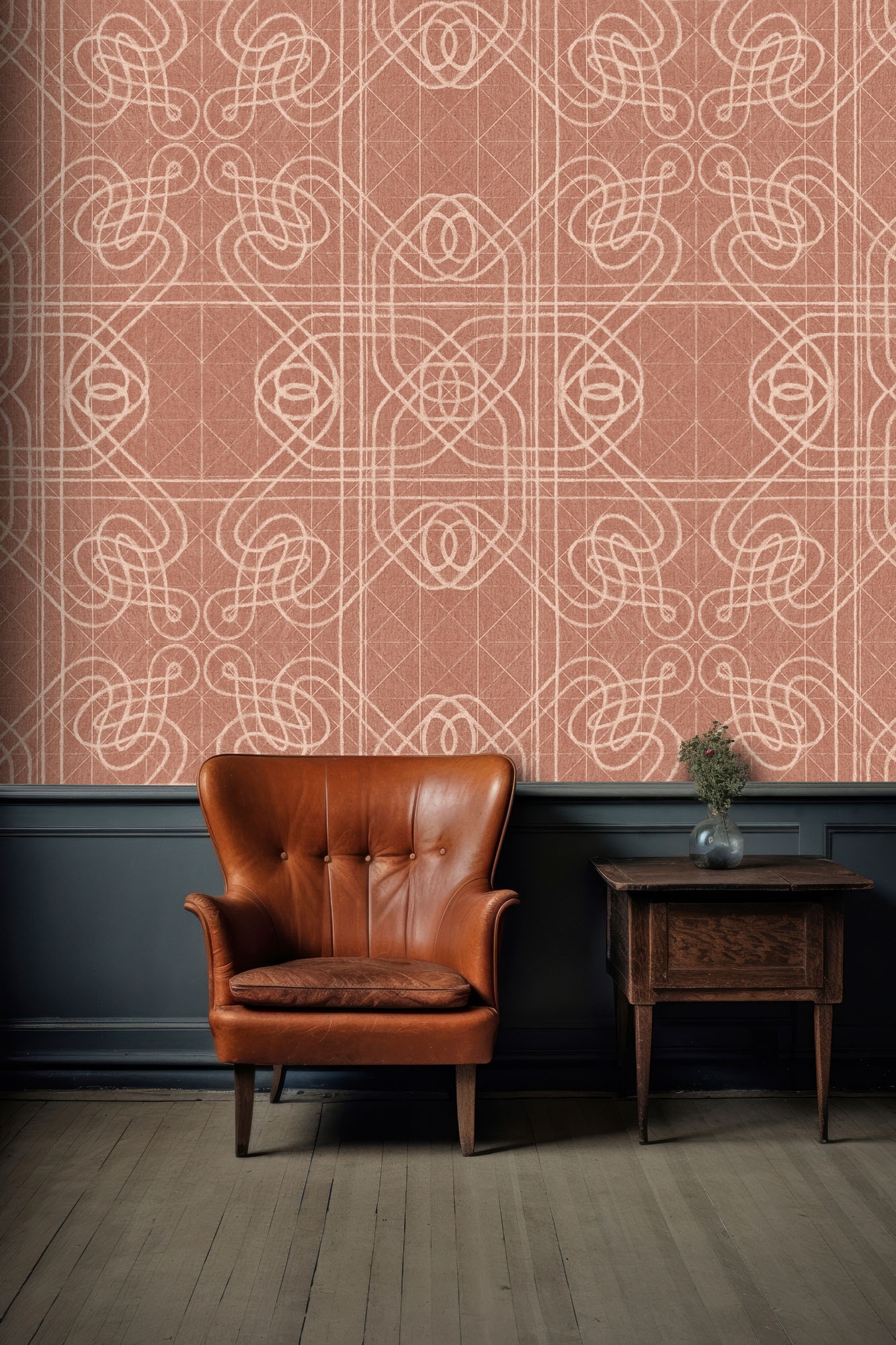 living walls Fototapete »Walls by Patel 5 Fototapete Ornamentale Geometrie« geometrisch glatt Ornamentale Geometrie auf 200 g/m² Premium-Vlies