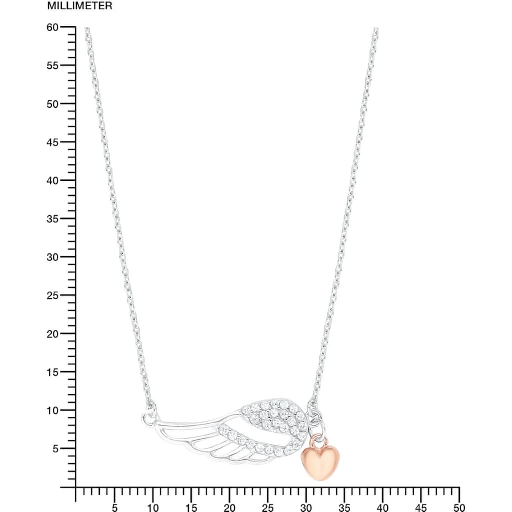 Amor Kette mit Anhänger »Flügel mit Herz, 9271047«