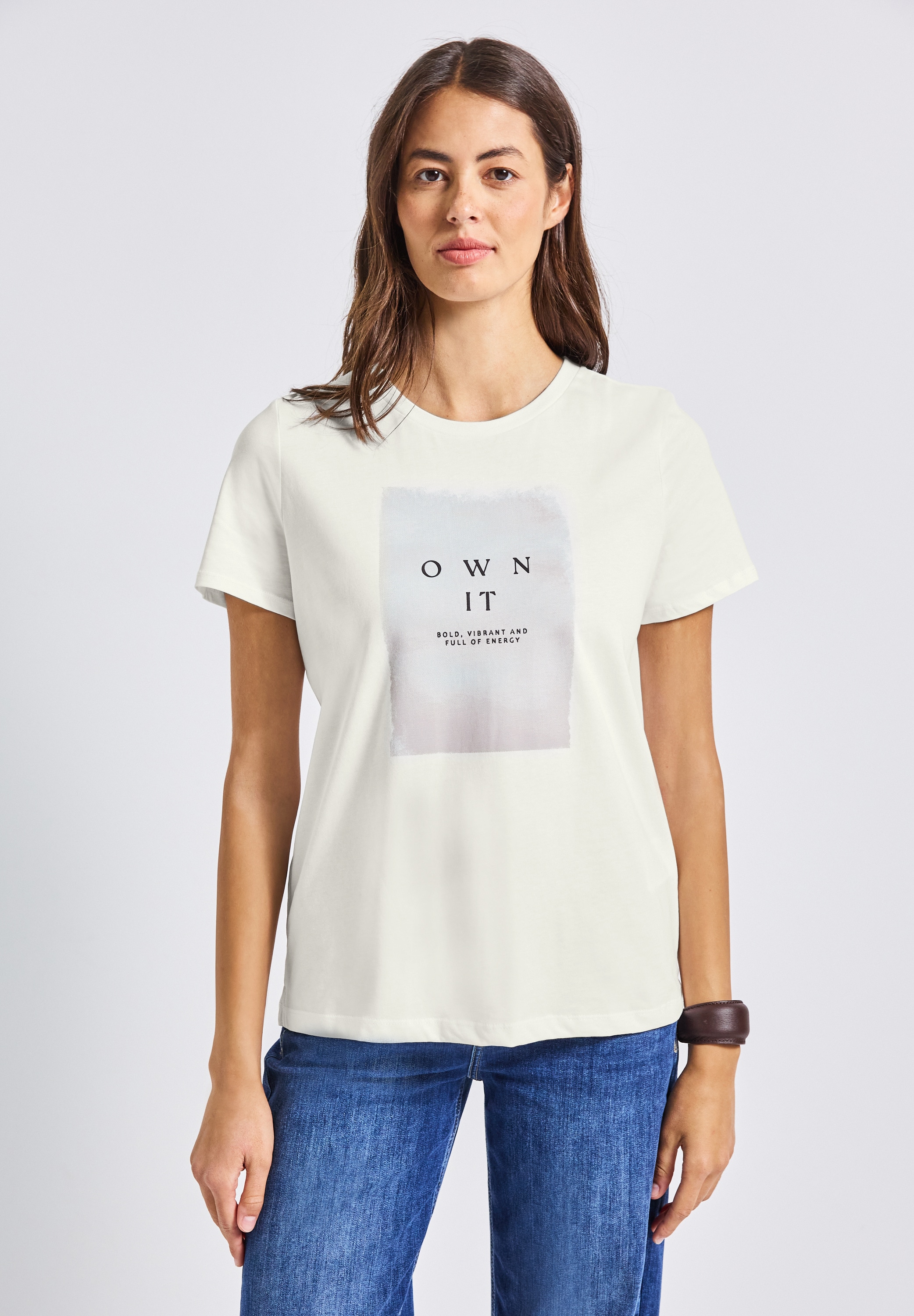 STREET ONE T-Shirt, aus reiner Baumwolle günstig online kaufen