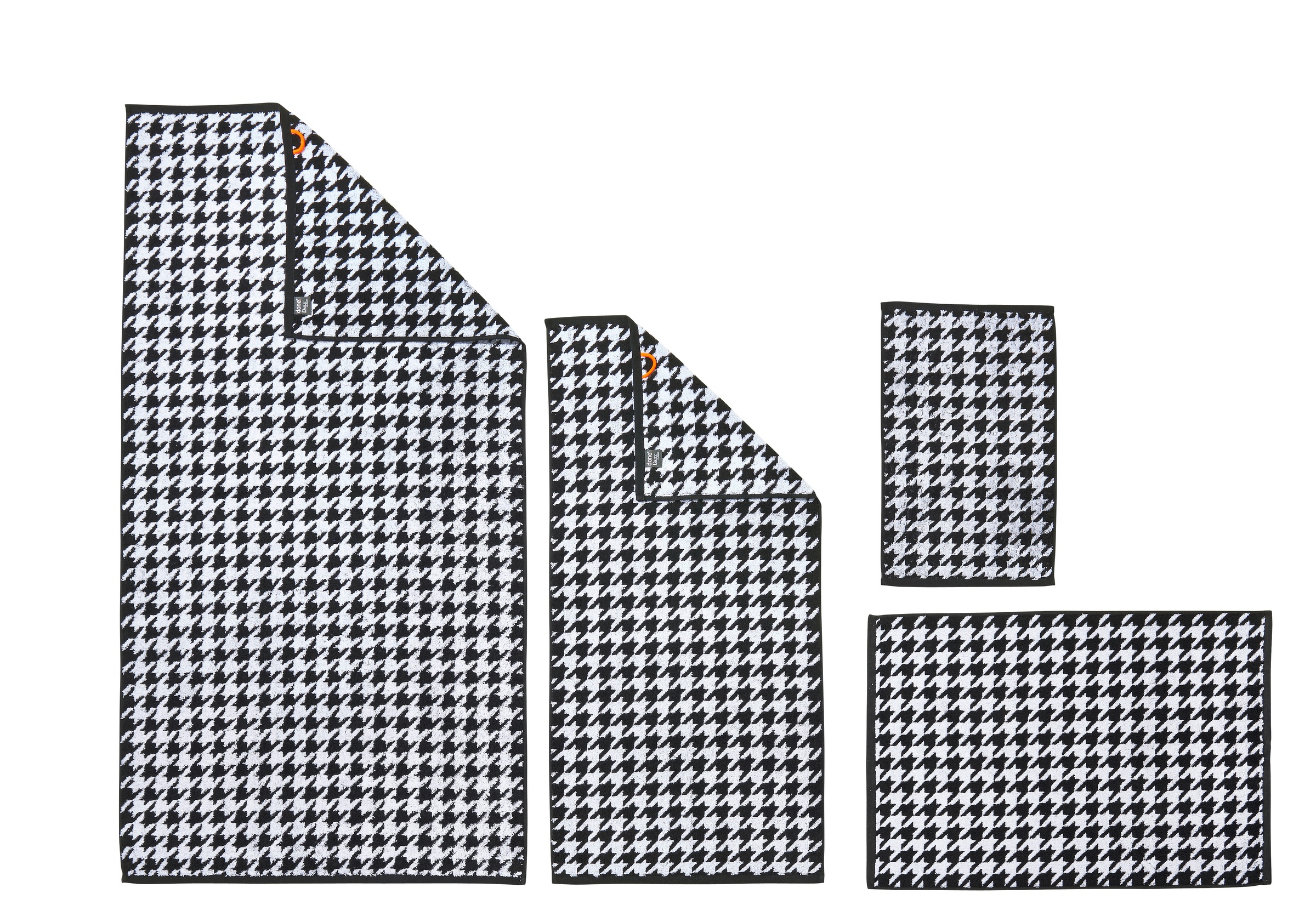 done. Handtuch Set "DAILY SHAPES, 4-teilig, Gästehandtuch," 4 Jacquard-Walk günstig online kaufen