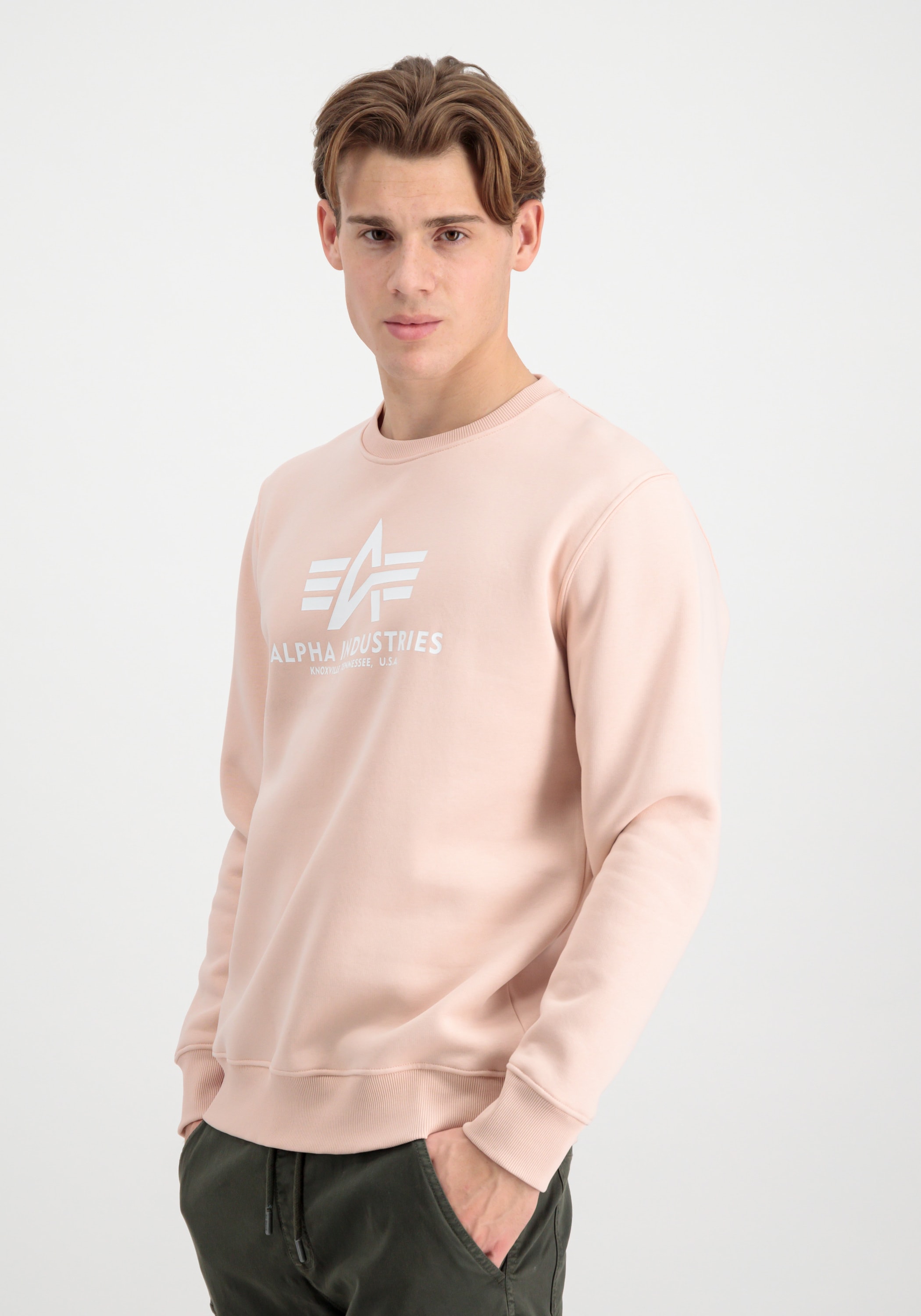 Alpha Industries Sweater "Alpha Industries Men - Sweatshirts Basic Sweatshi günstig online kaufen