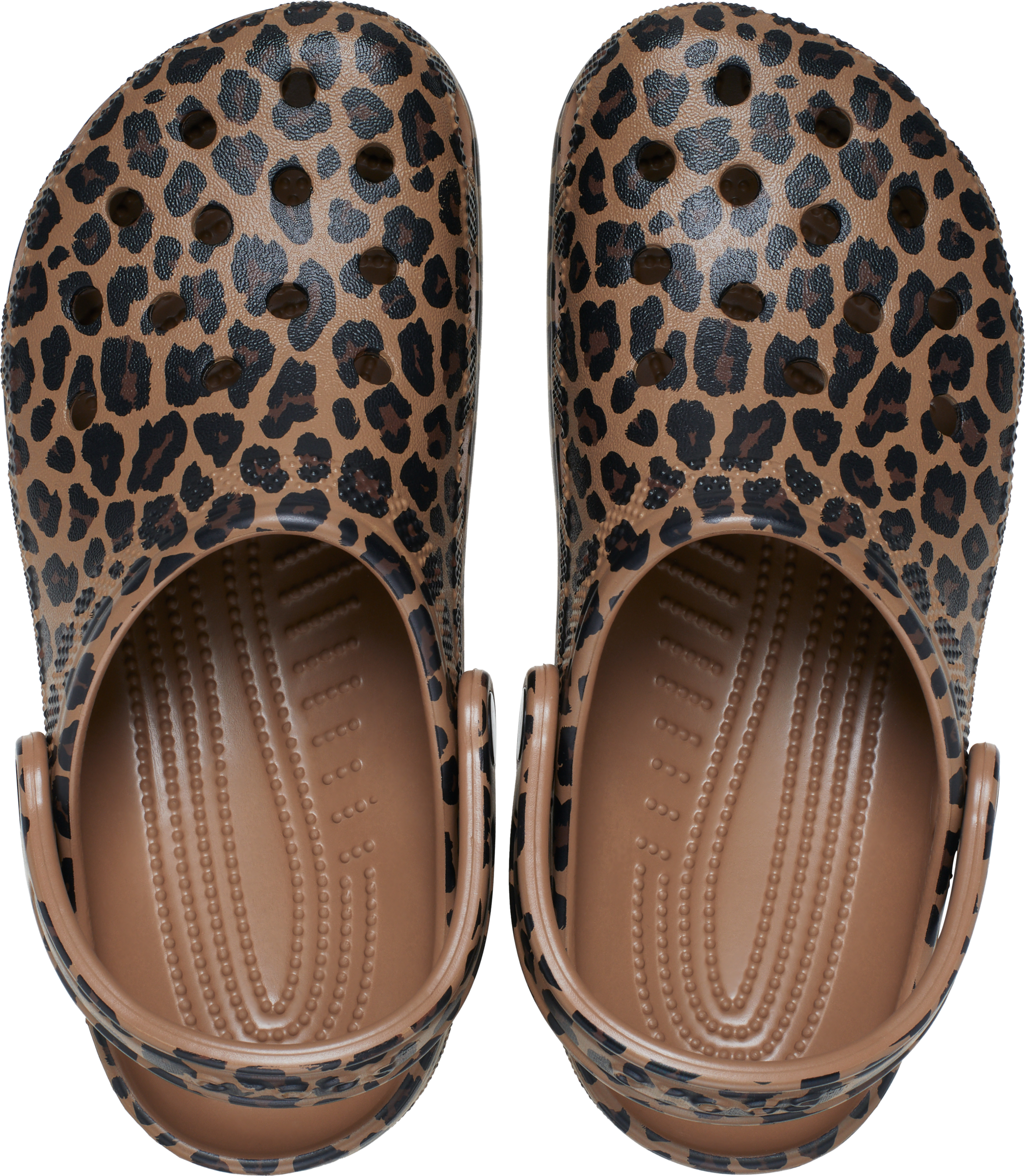 Crocs Clog »Classic Animal Clog«  Hausschuh, Schlupfschuh in Leo-Optik, schwenkbarer Fersenriemen