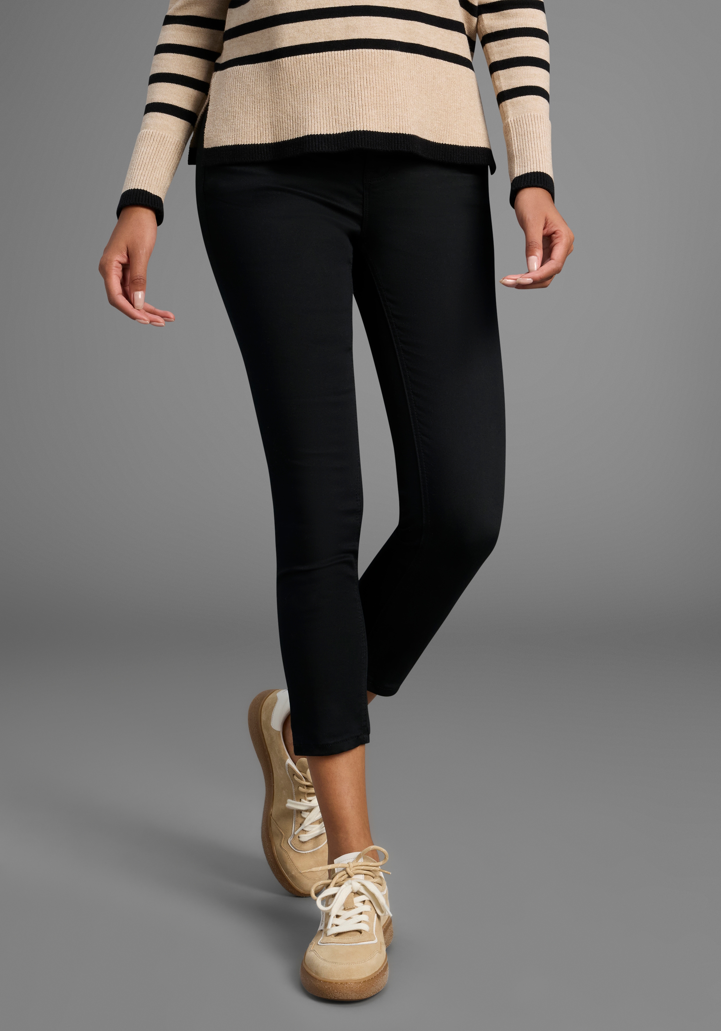 Arizona 7/8-Jeans "Shaping" eng anliegend, Röhrenjeans, High-Waist, 7/8-Länge
