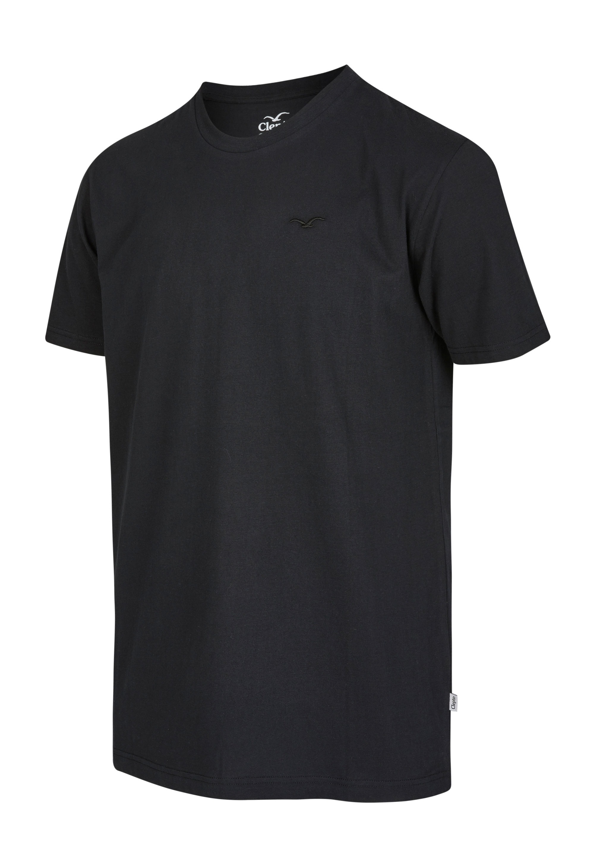Cleptomanicx T-Shirt »Ligull Regular«, (1 tlg.), mit kleiner Logo-Stickerei
