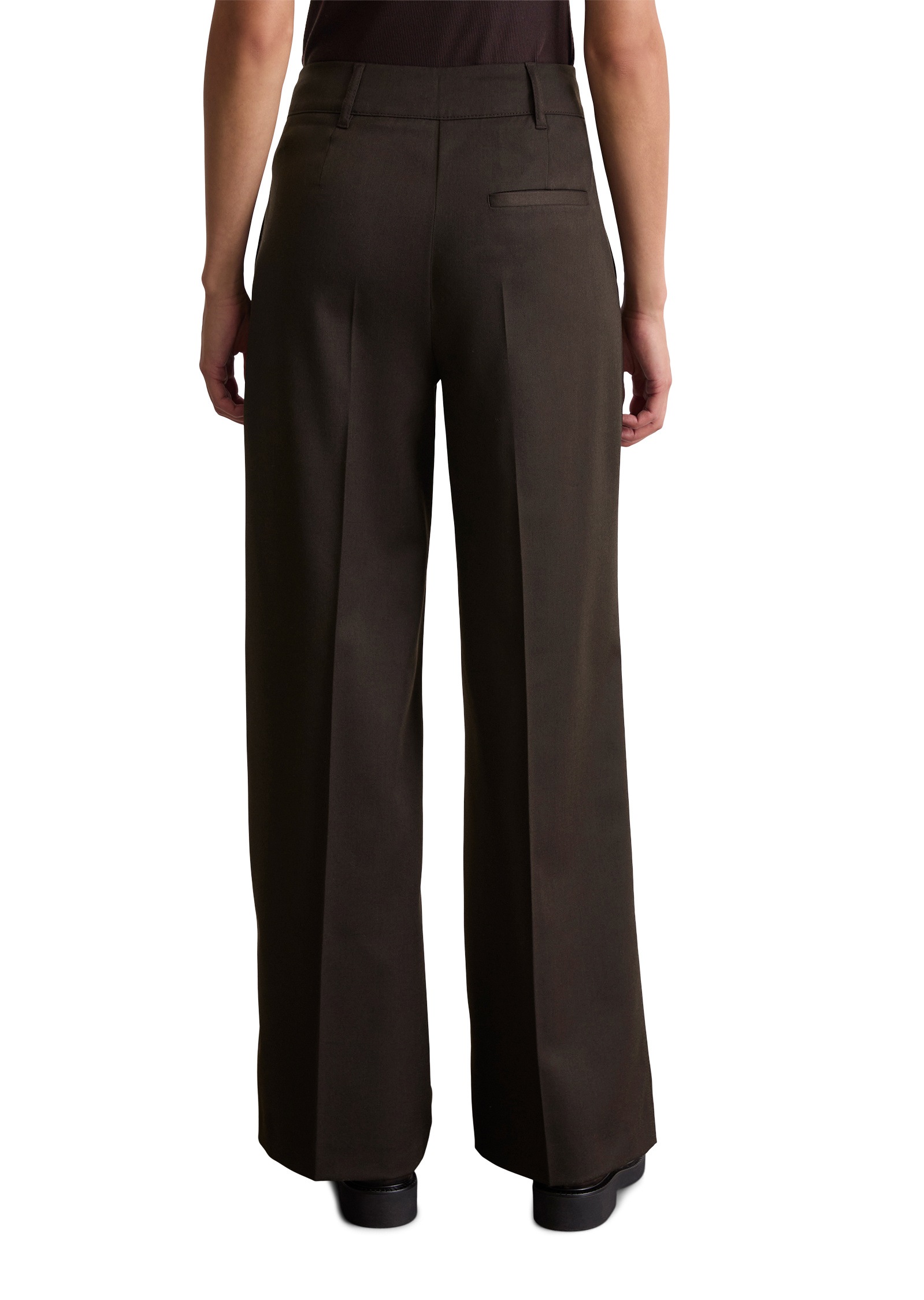 Thumbnail - Marc OPolo Chinohose "aus Wolle-Mix-Twill"