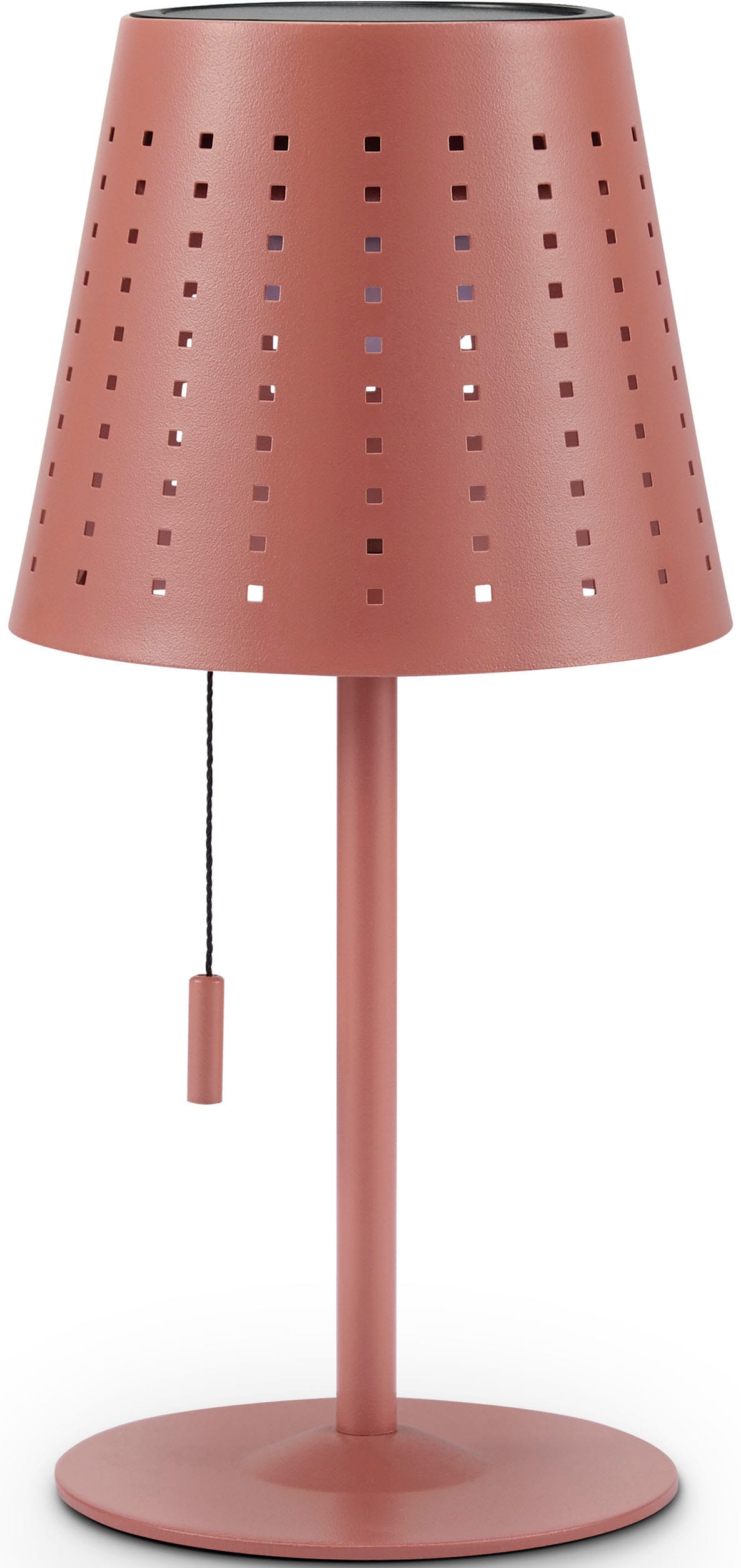 Paco Home Tischleuchte »LARA«, Outdoor Kabellos Metall Zugschalter | Akku LED BAUR Aufladbar