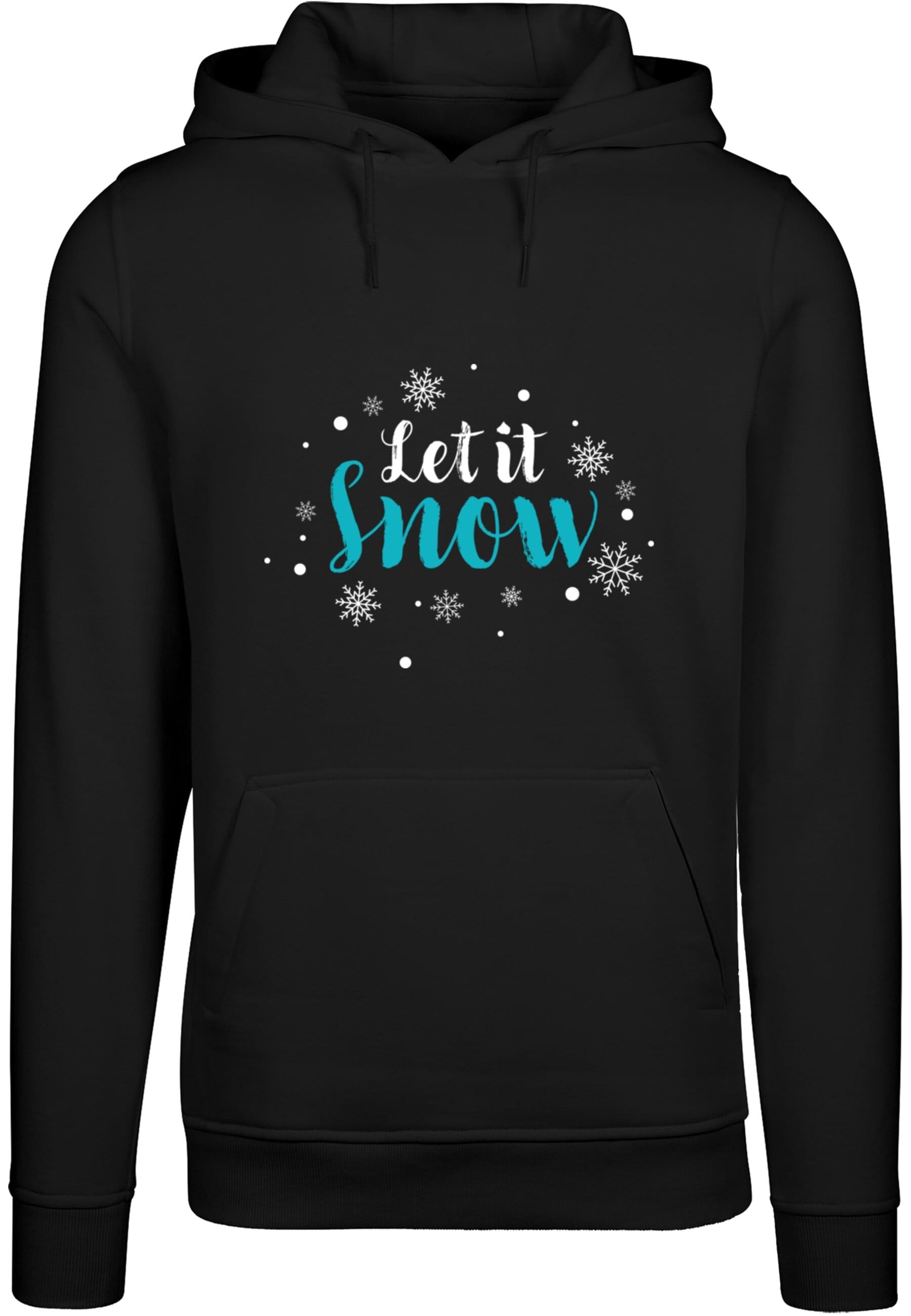 Merchcode Kapuzensweatshirt "Merchcode Herren Let it snow Heavy Hoody"