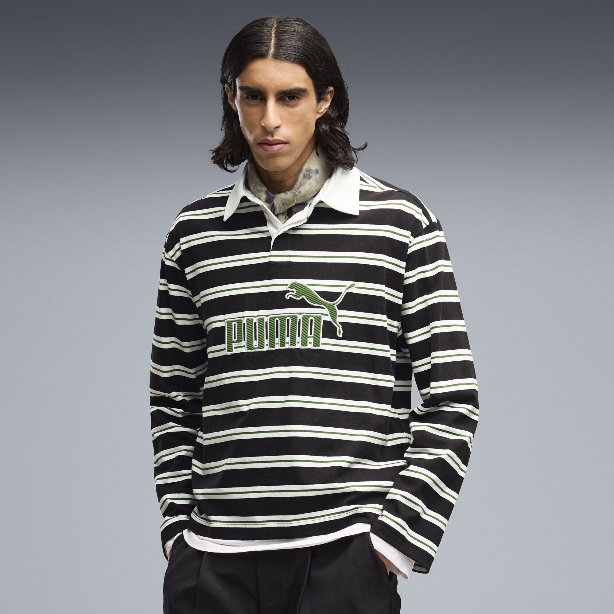 PUMA Poloshirt »Essentials Elevated No. 1 Relaxed Rugbypolo Herren«