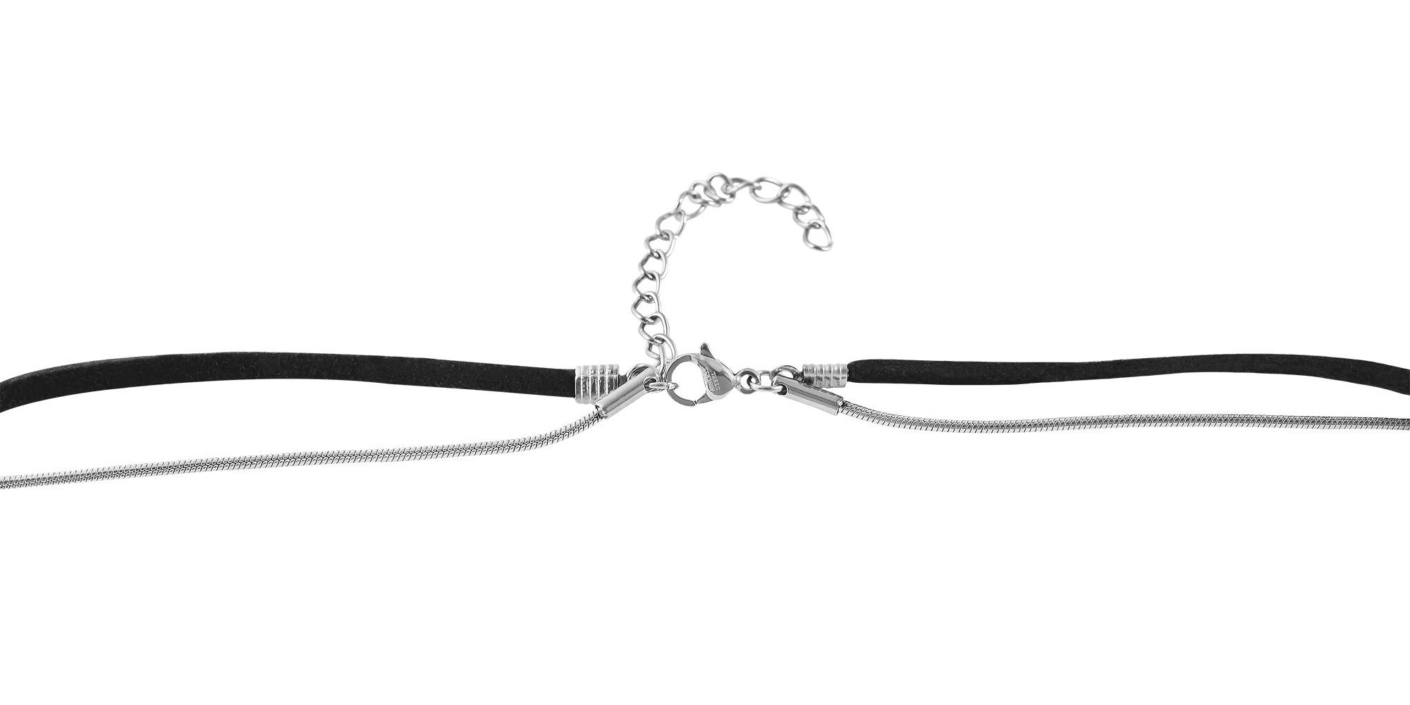 Adelia´s Kette ohne Anhänger »Damen Halskette – Schlangenkette aus Edelstahl 63 cm« Schöne Geschenkidee zum Muttertag