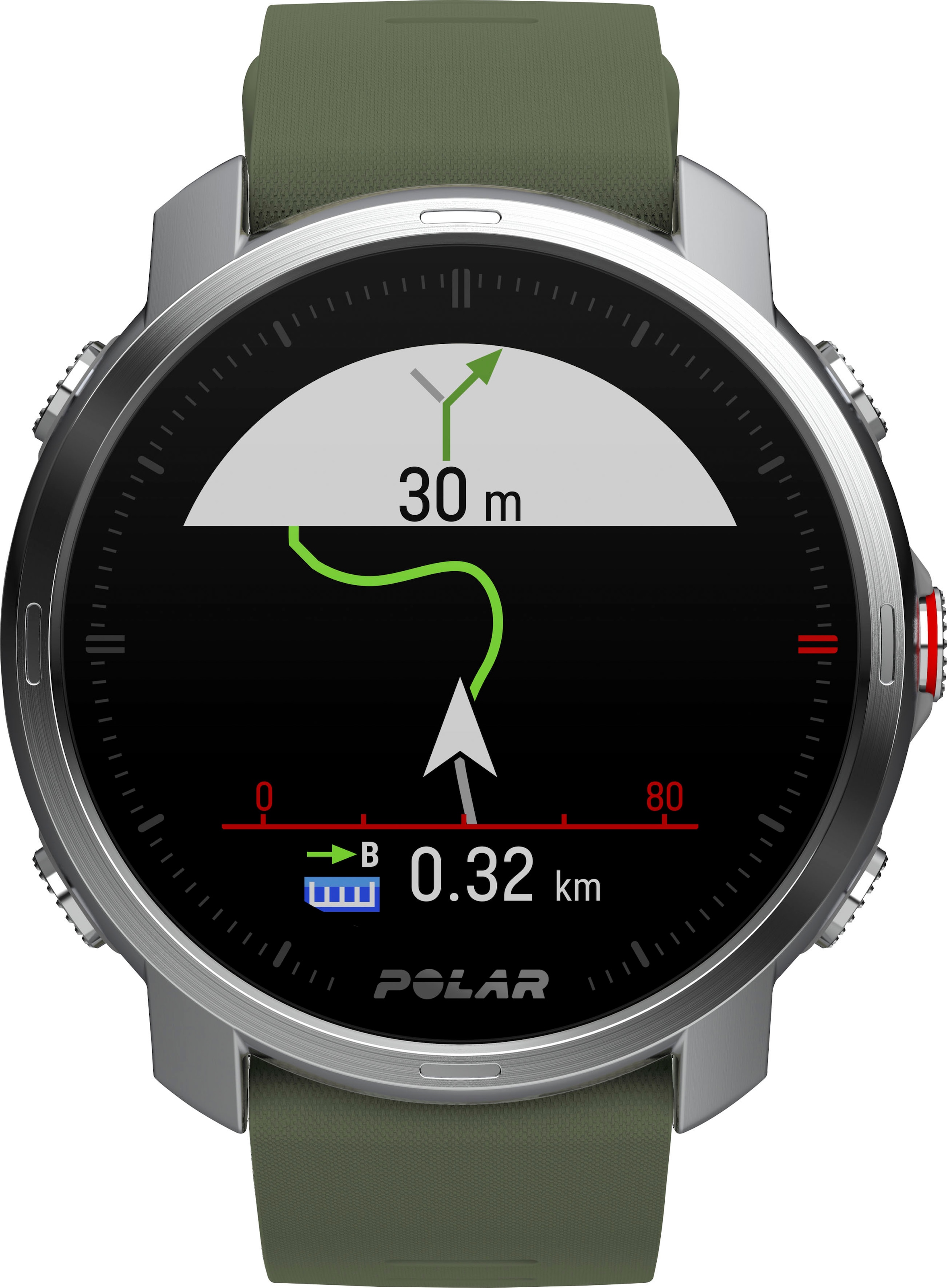 Polar Smartwatch »Grit X Outdoor-Multisportuhr, Größe M/L«