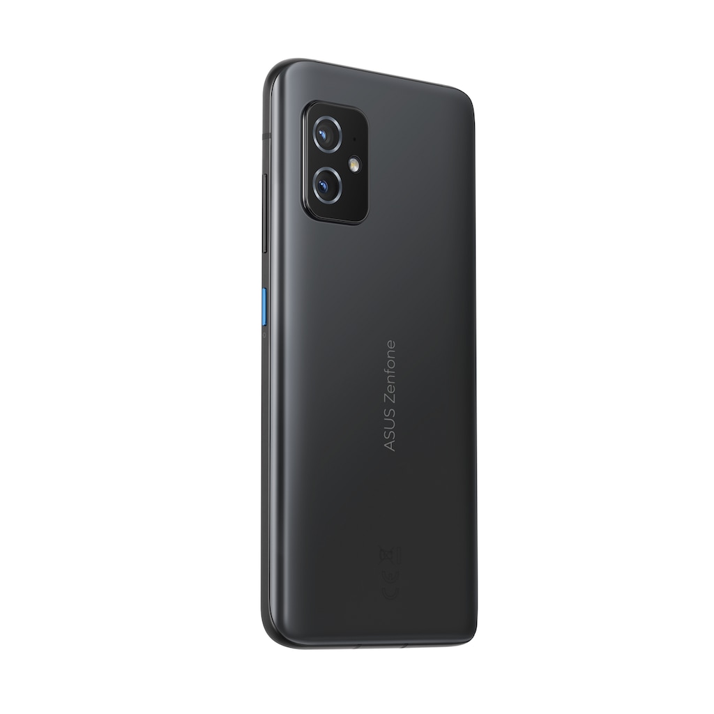 Asus Smartphone »Zenfone 8«, Obsidian Black, 15 cm/5,92 Zoll, 128 GB Speicherplatz, 64 MP Kamera