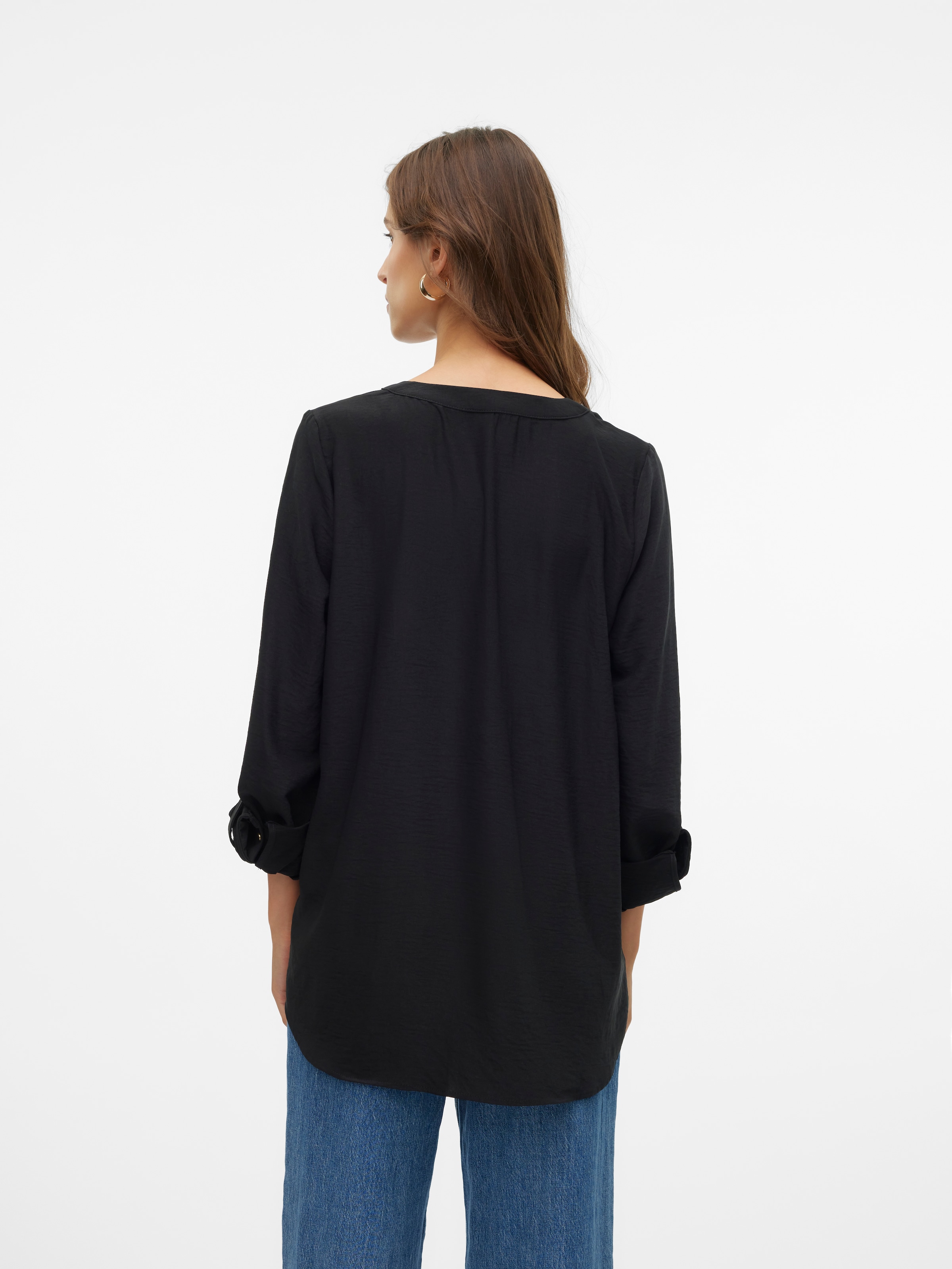 Vero Moda Blusenshirt "VMANI LS TOP WVN GA NOOS" günstig online kaufen