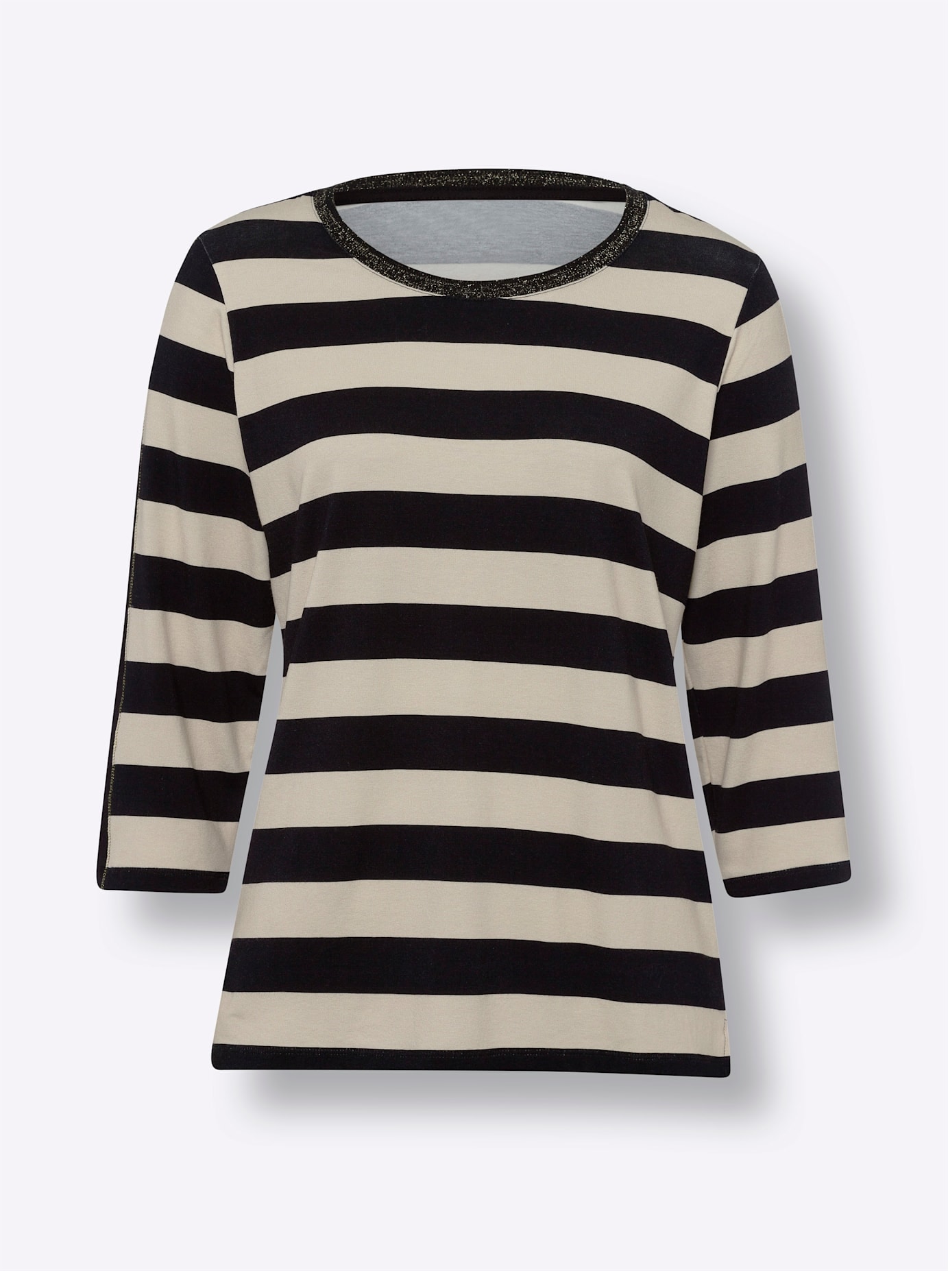 heine 3/4-Arm-Shirt »Druck-Shirt«, (1 tlg.)