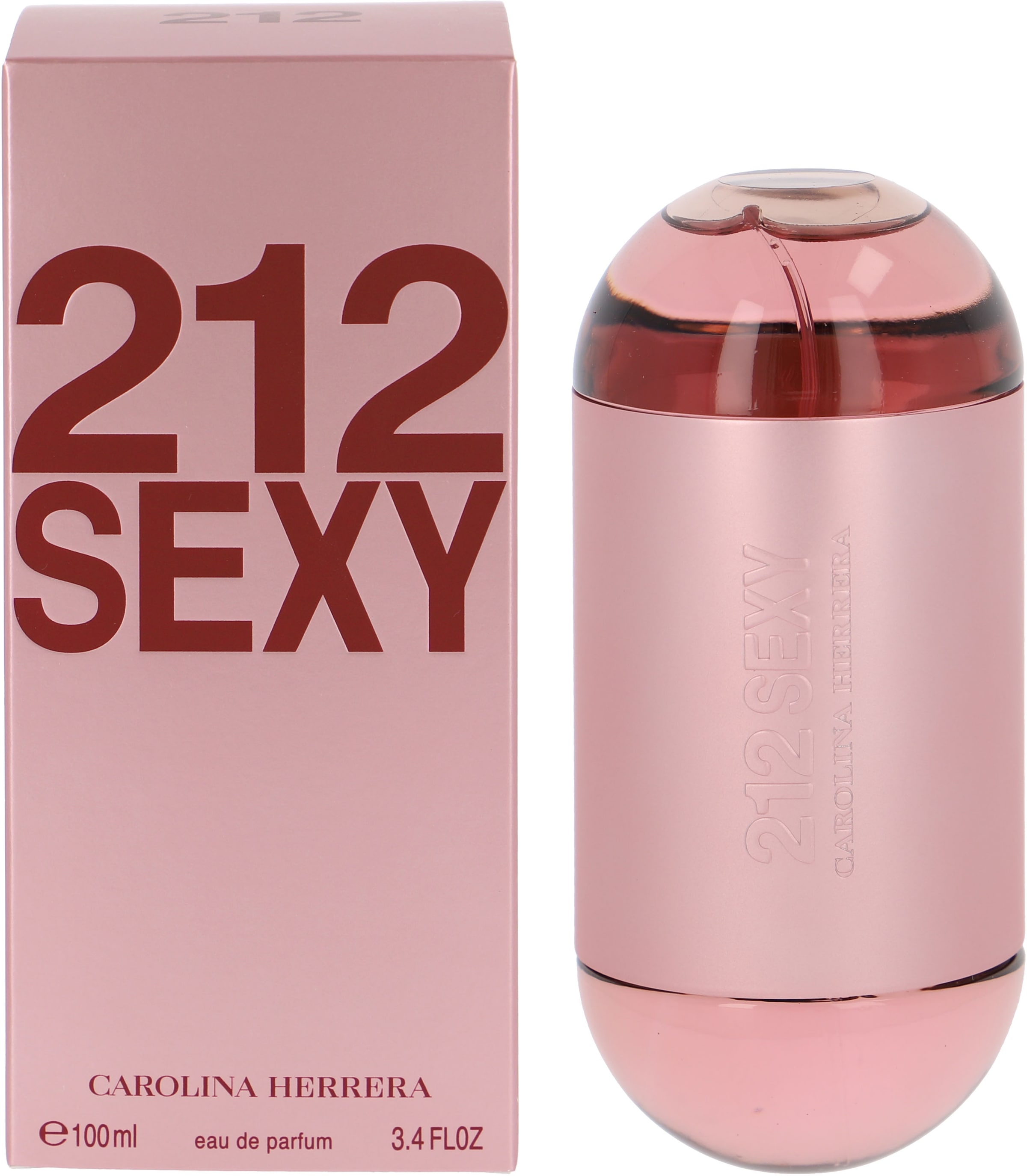 Carolina Herrera Eau de Parfum »Carolina Herrera 212 Sexy«, Orientalisch-blumiger Duft mit Bergamotte, Geranie und Vanille.