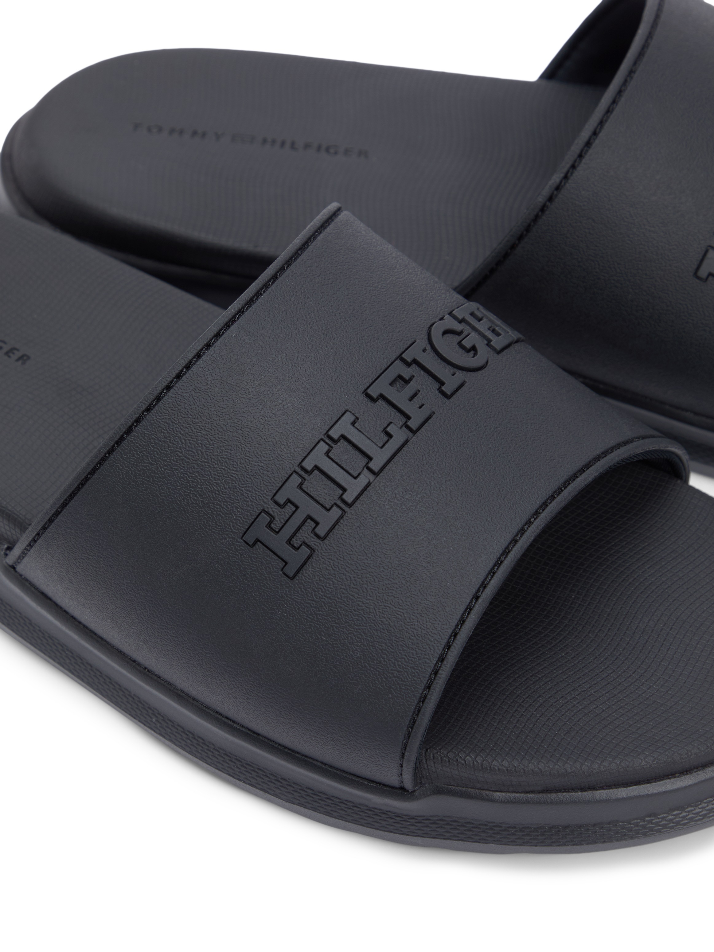Tommy Hilfiger Pantolette "DUAL DENSITY HILFIGER POOL SLIDE" Sommerschuh, S günstig online kaufen