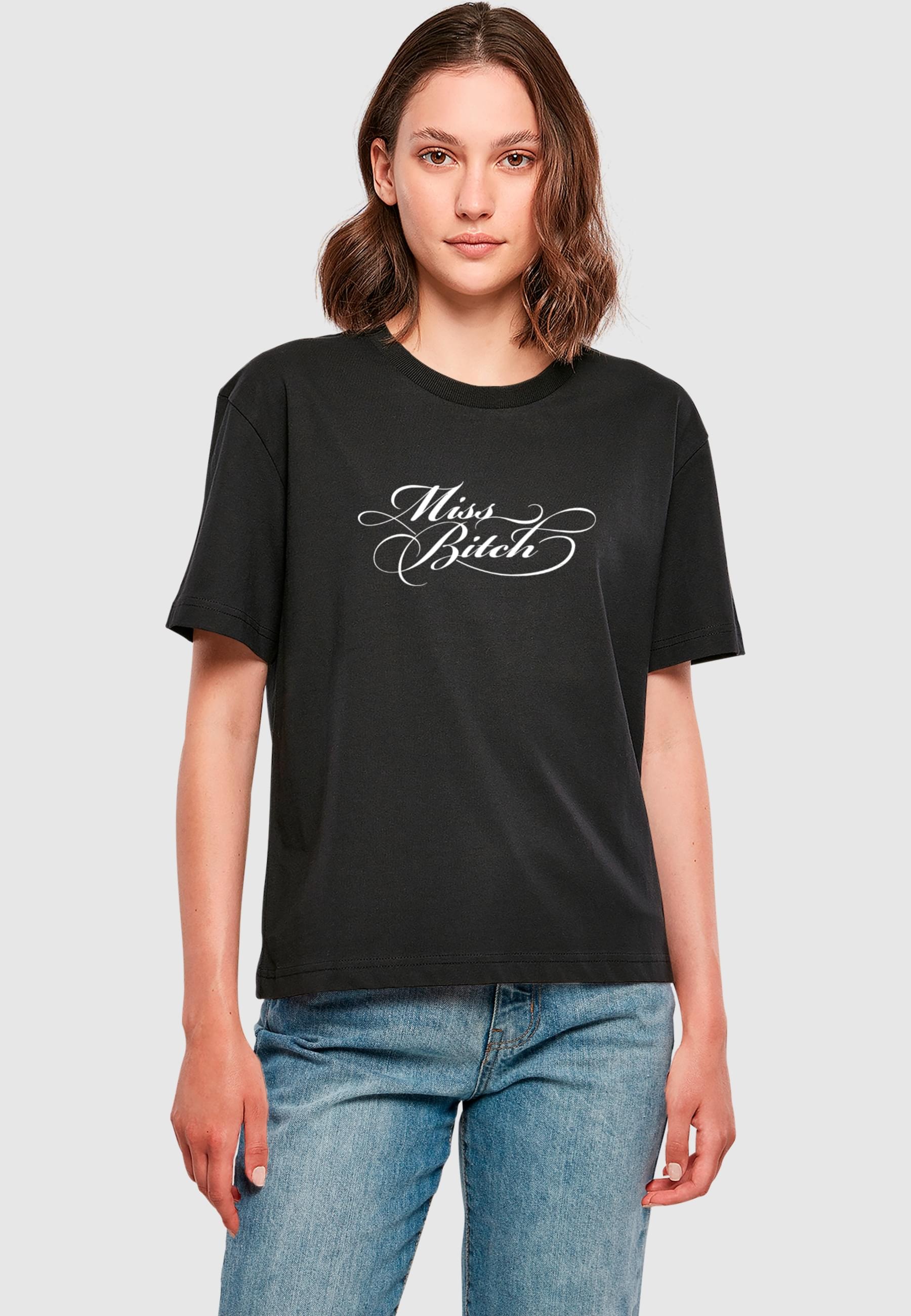 Miss Tee T-Shirt »Miss Tee Miss Bitch Tee«, (1 tlg.)