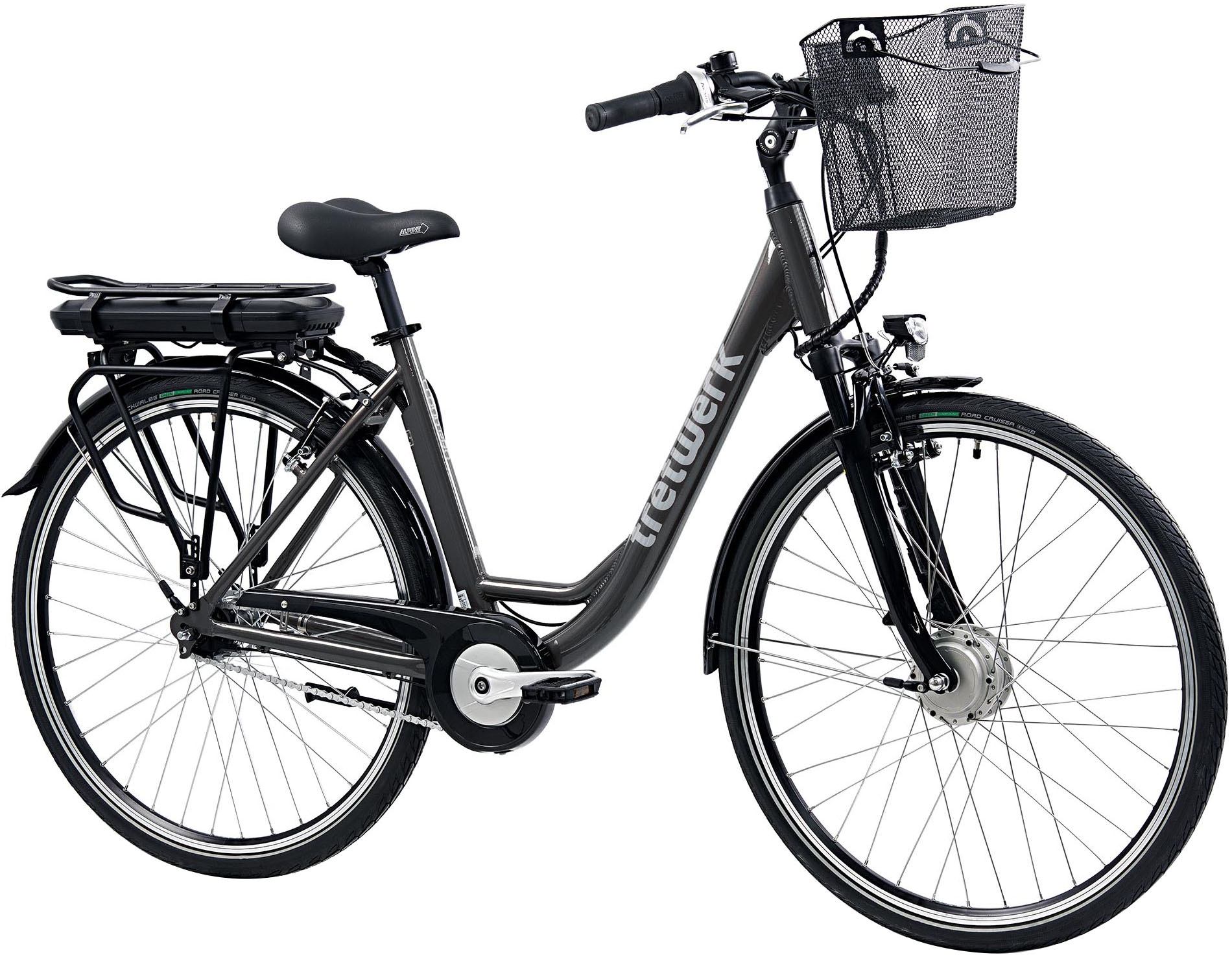 E-Bike »Cloud Pro«, 7 Gang, Frontmotor 250 W, (im Retro-Stil), Pedelec, Elektrofahrrad...