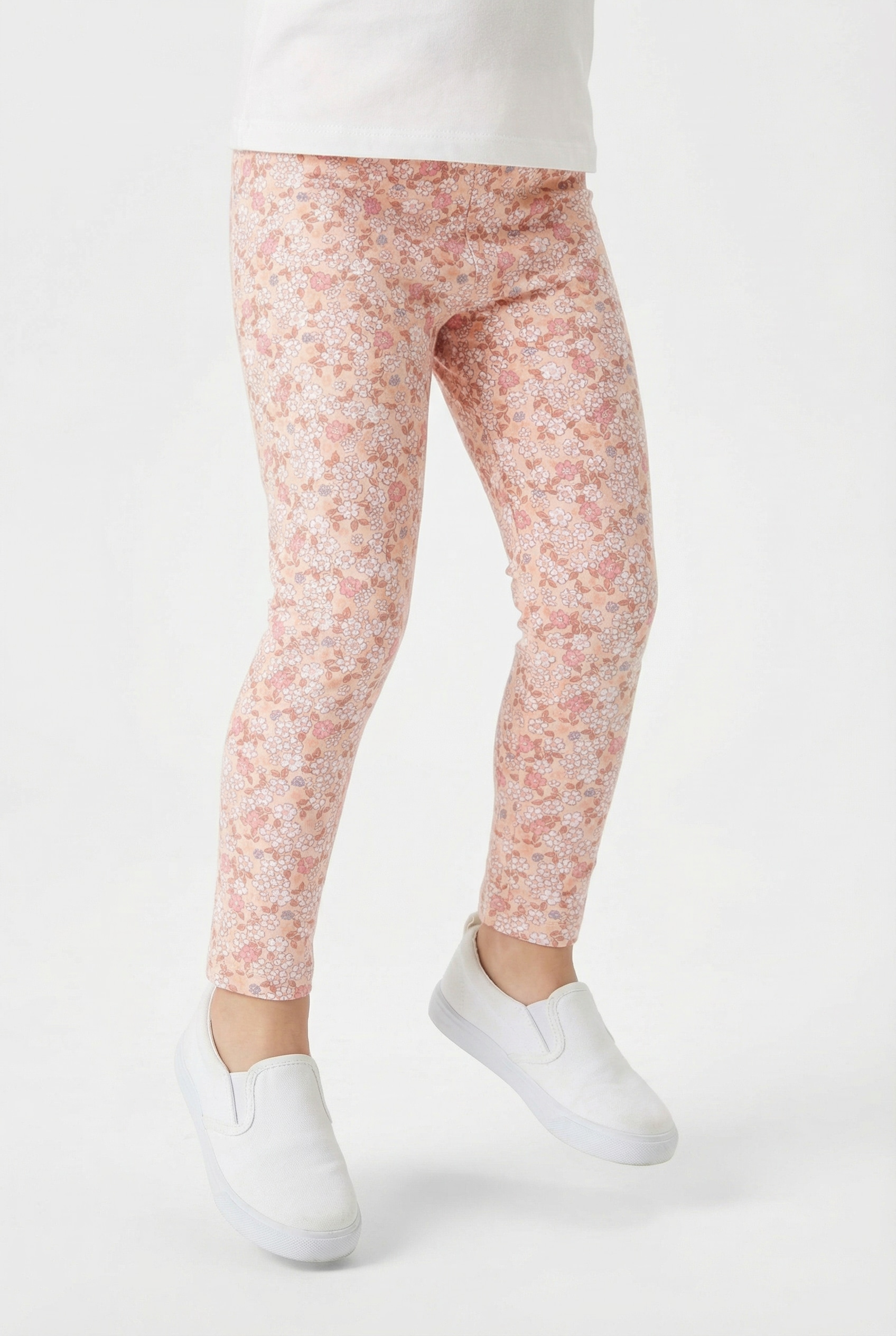 STACCATO Leggings 2er Pack für Girls, unifarben und Allover-Druck