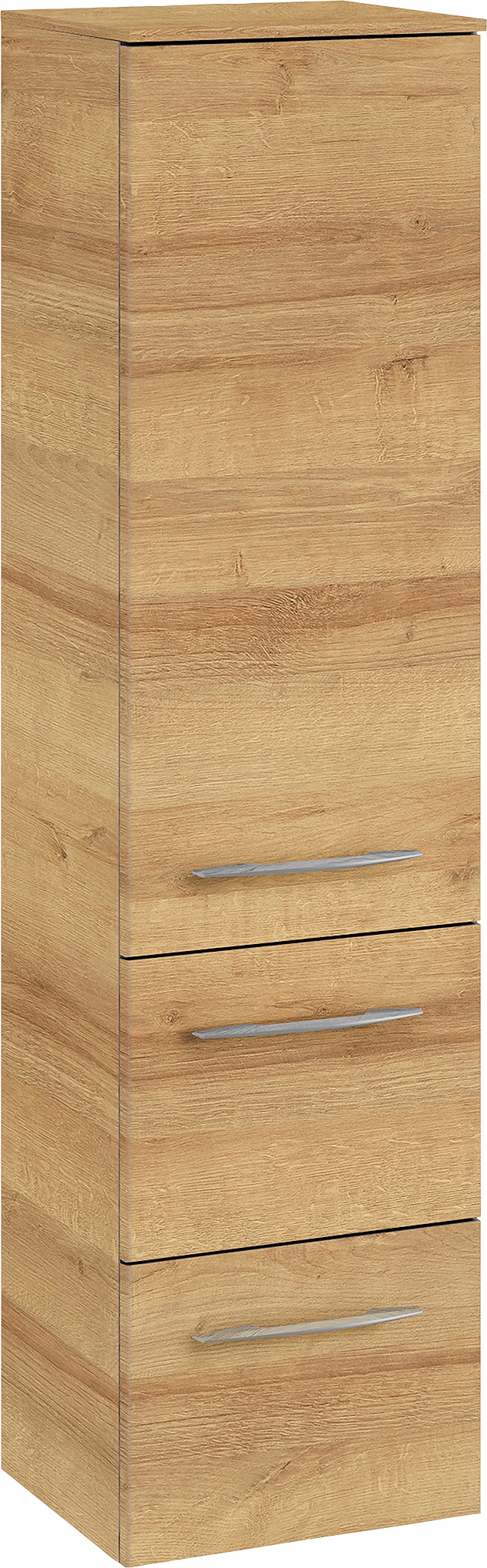 Saphir Badmöbel-Set »Cassca Sprint 3-teilig Mineralmarmor-Waschtisch mit LED-Spiegelschrank«, (4 St.), Midischrank, inkl. Türdämpfer, 4 Türen, 4 Schubladen