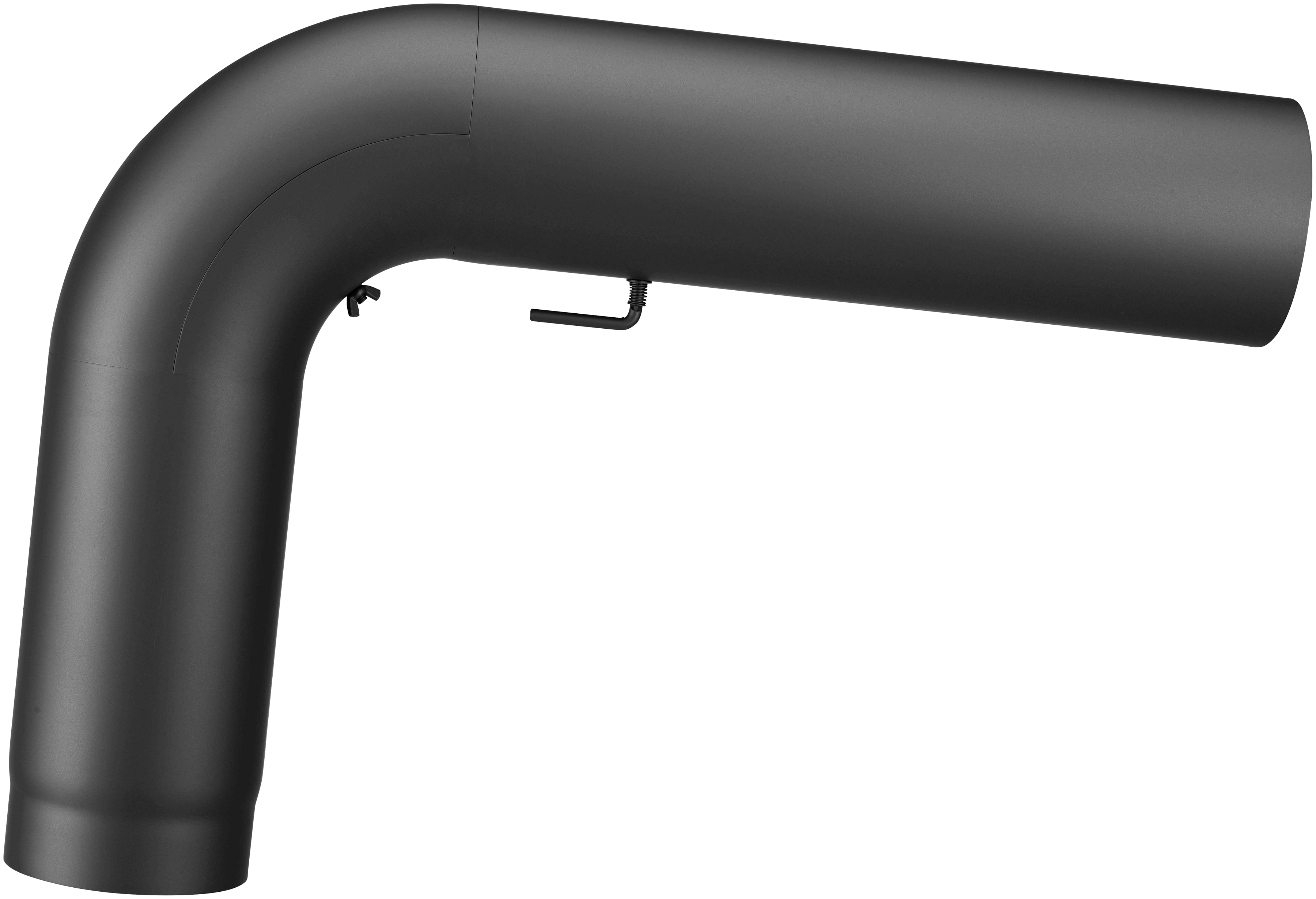 JUSTUS Ofenrohr, schwarz, Rohre, für Kaminöfen