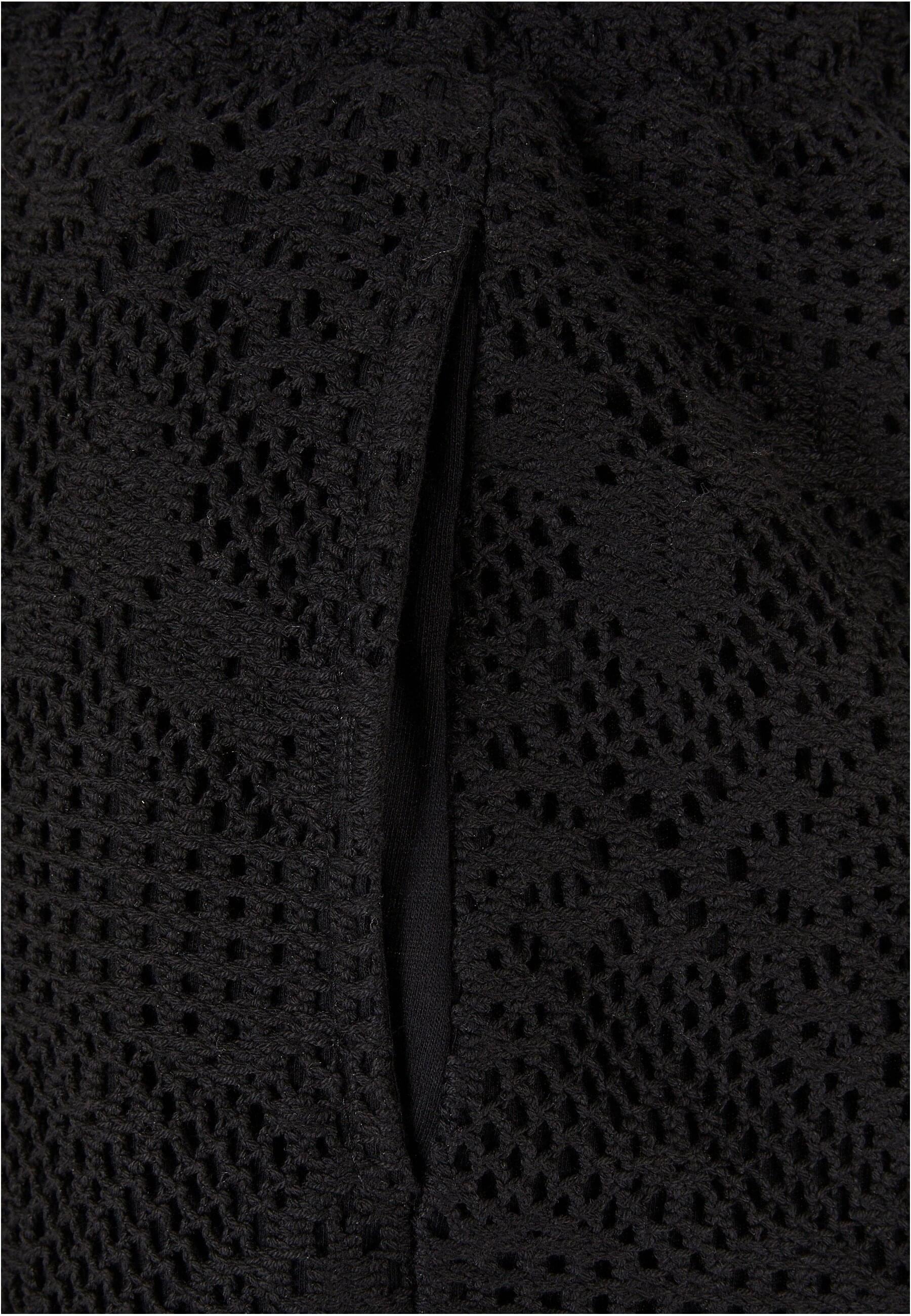 URBAN CLASSICS Stoffhose »Urban Classics Damen Ladies Crochet Lace Resort Shorts«, (1 tlg.)
