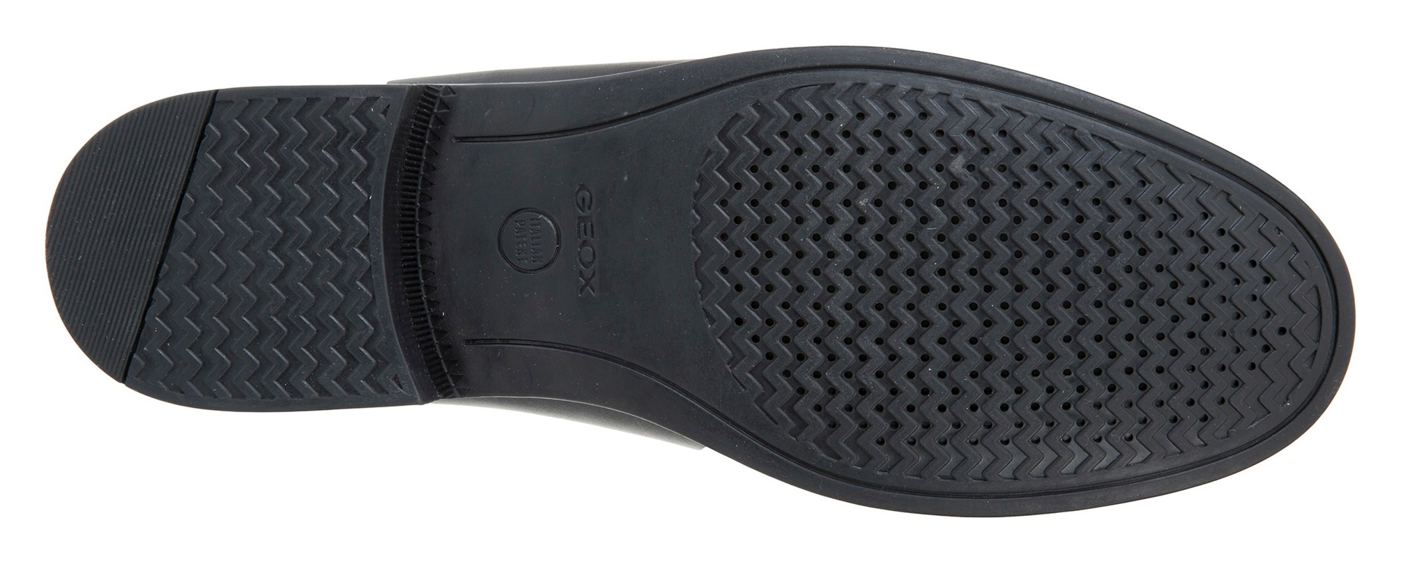 Geox Mokassin, Business Schuh, Loafer mit Blockabsatz