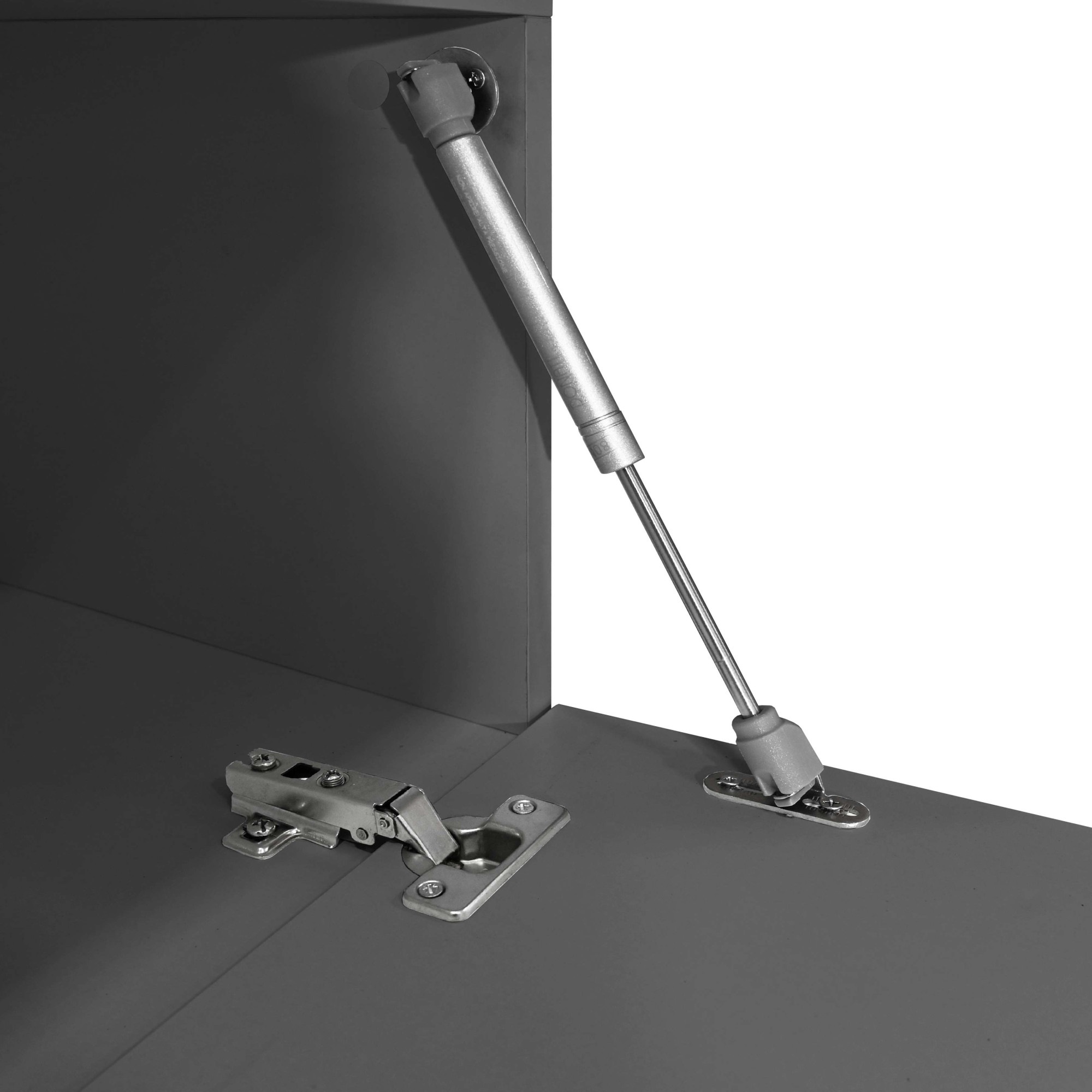 OTTO home Lowboard »New Garda,Lowboard mit Aufsatz,TV-Board mit Ausatz,TV-Schrank-Tv Bank« 1 Stk. tlg. Breite verstellbar v. 183 bis 310 cm,2 Klappen  und L-Förmiger Aufsatz