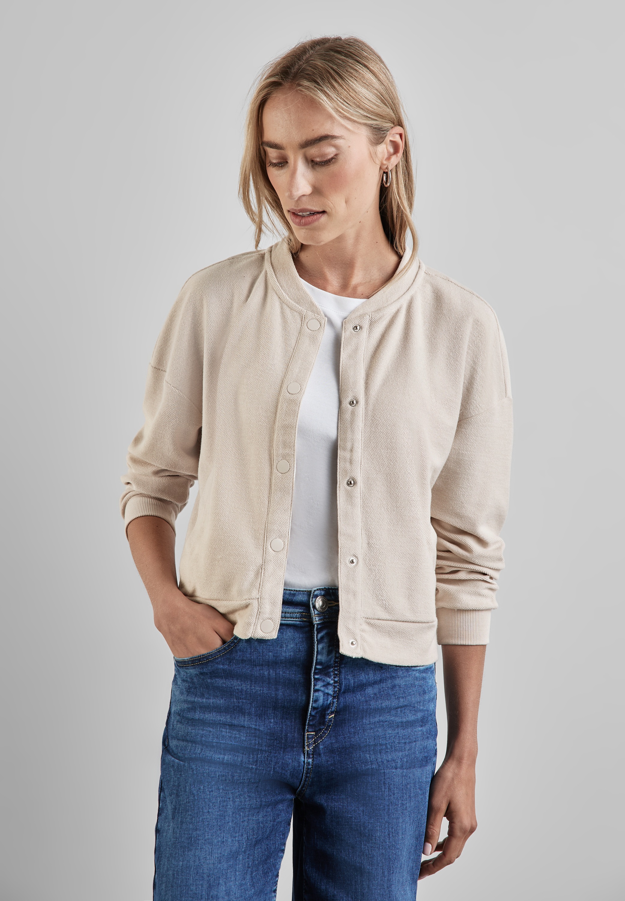 STREET ONE Cardigan, im soften Baumwoll-Mix