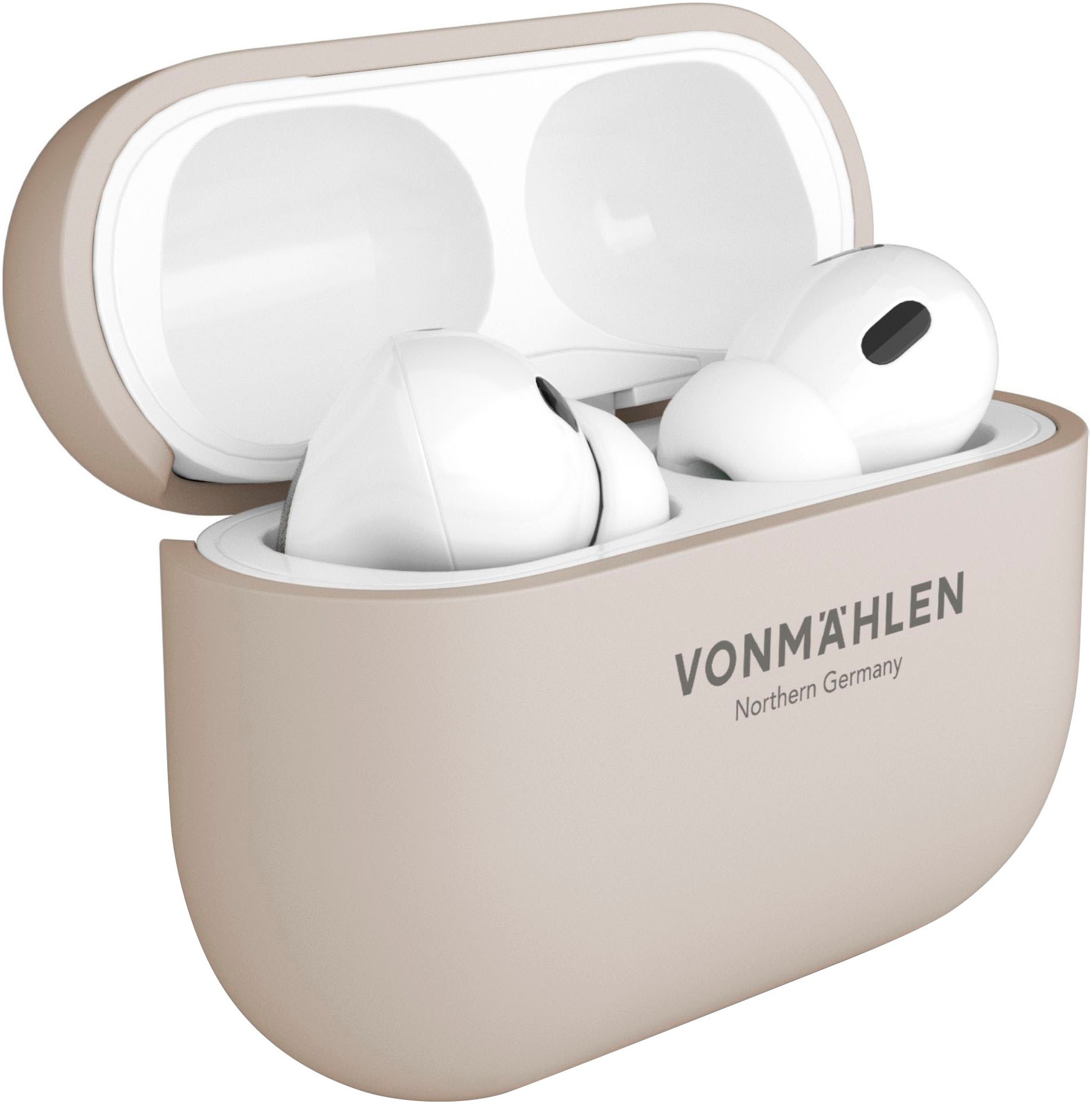 VONMÄHLEN Kopfhörer-Schutzhülle »Thin Case for AirPods Pro 2nd gen., Cream«