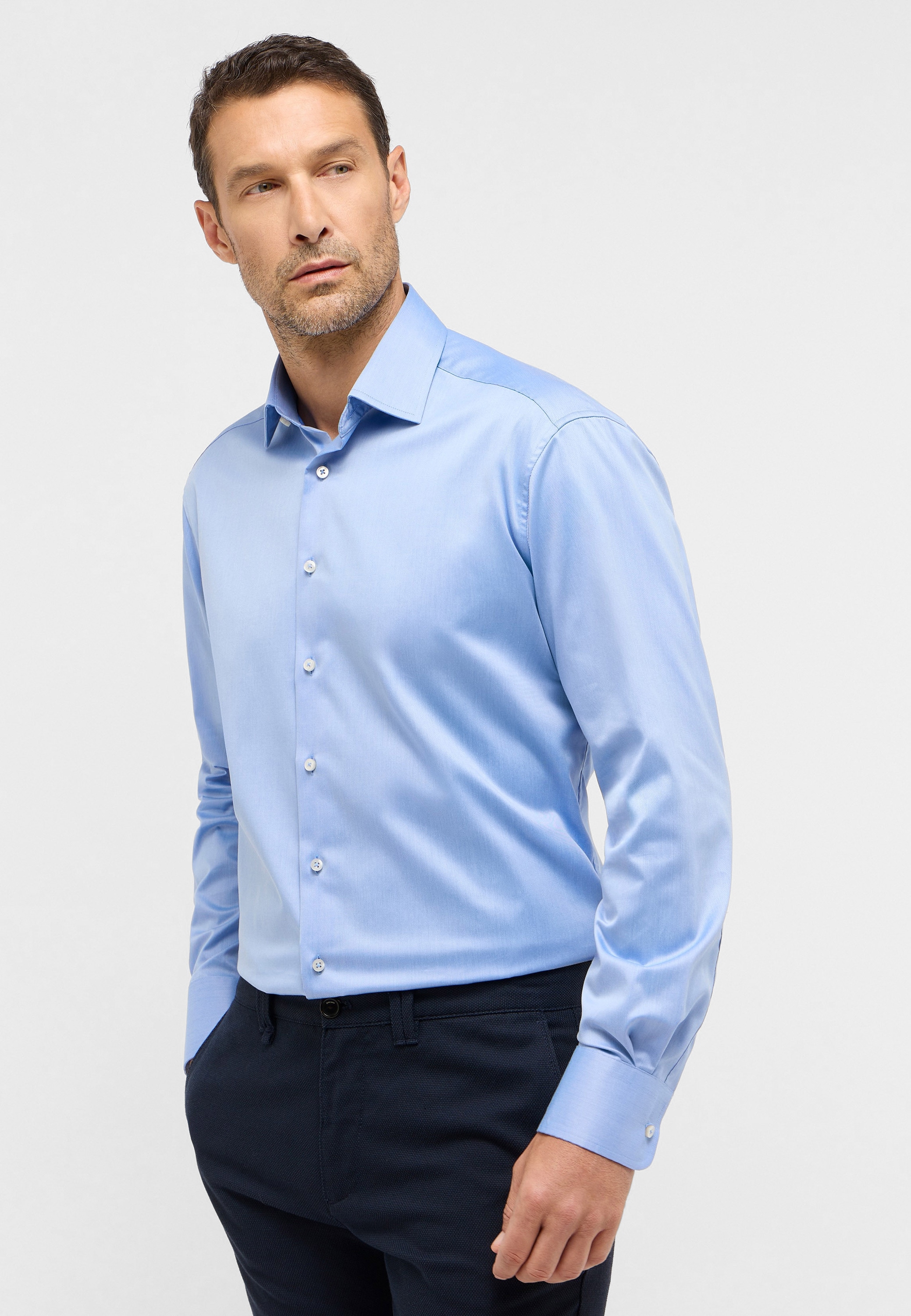 Eterna Langarmhemd "COMFORT FIT", NON IRON (bügelfrei) günstig online kaufen