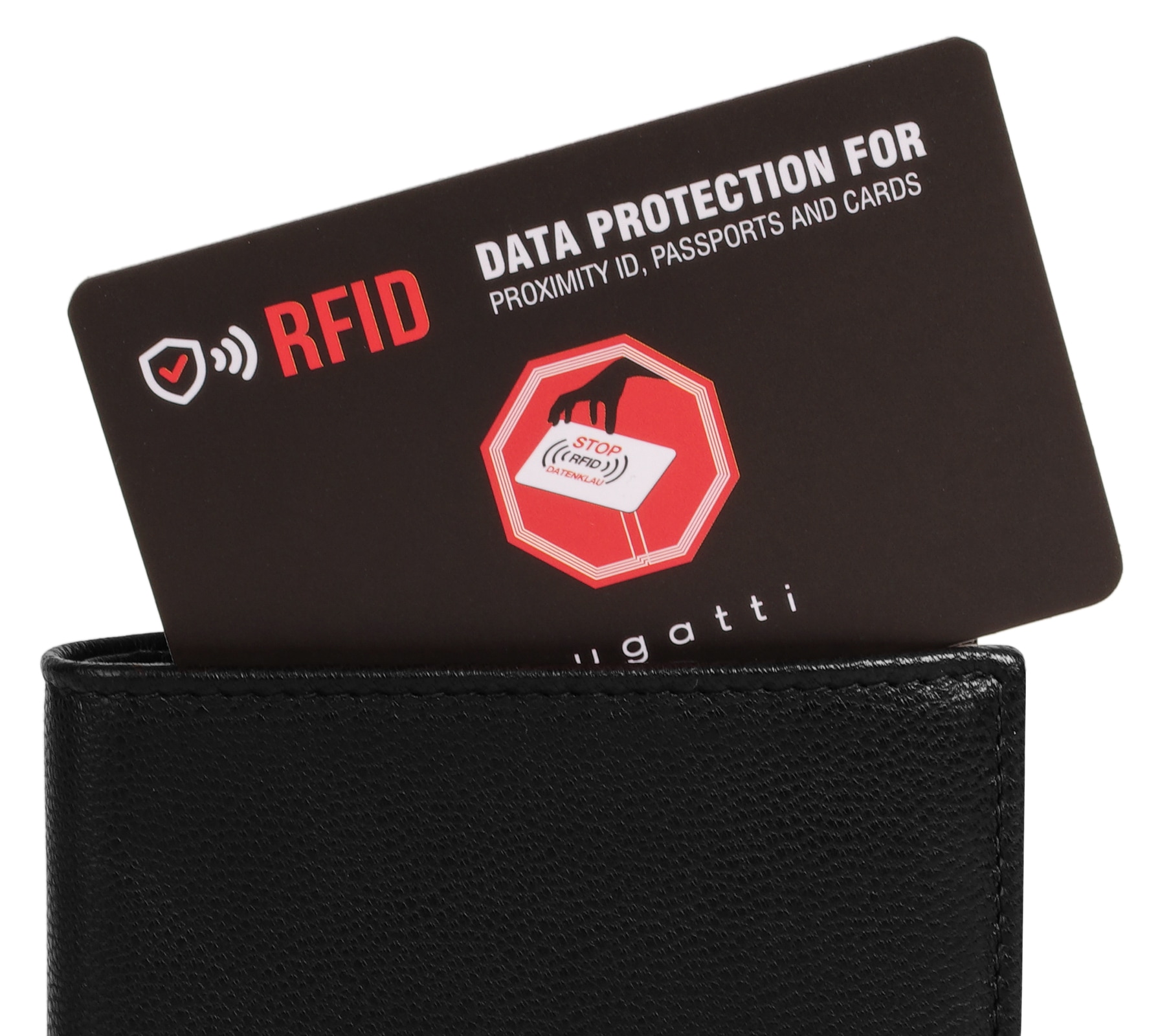 bugatti Geldbörse »BLACK MAGIC«