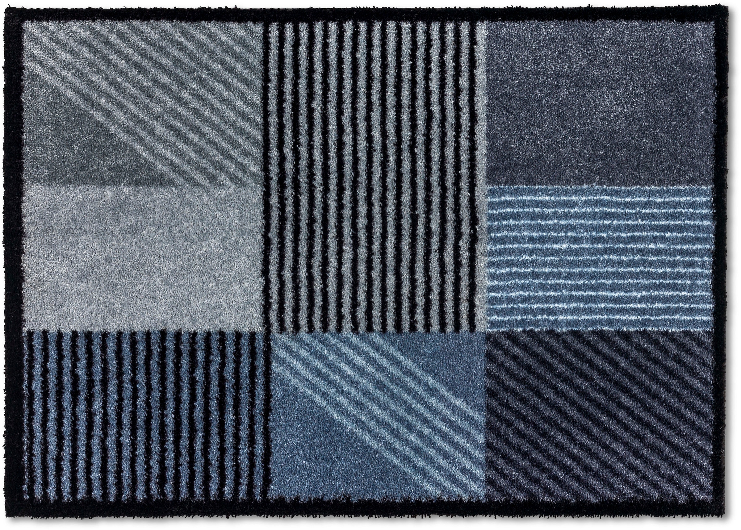 SCHÖNER WOHNEN-Kollektion Fußmatte "Manhattan 006" rechteckig 7 mm Höhe Sch günstig online kaufen