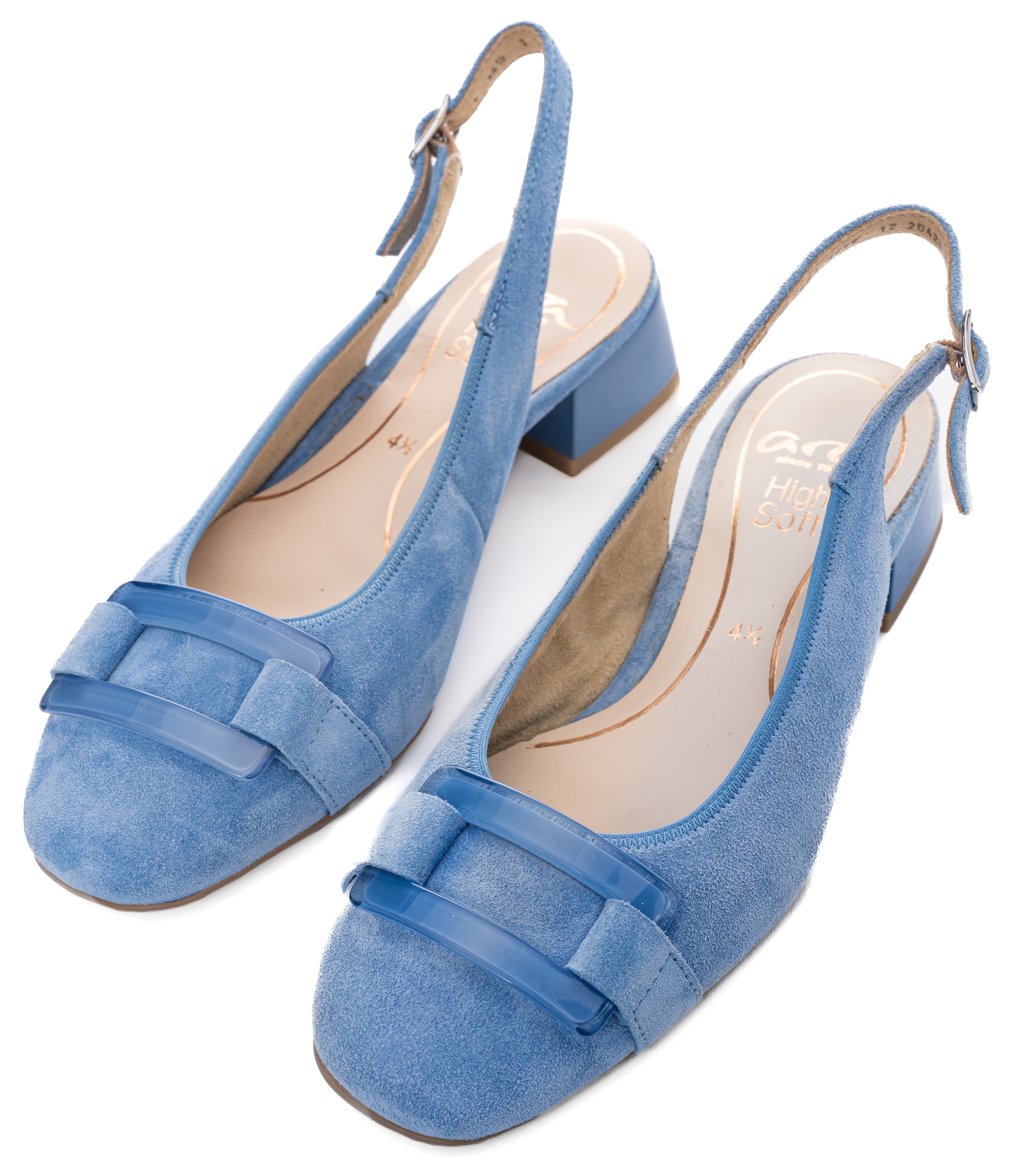 Ara Slingpumps »GRAZ«, Sling Pumps, Festtagssschuh mit Blockabsatz, H-Weite