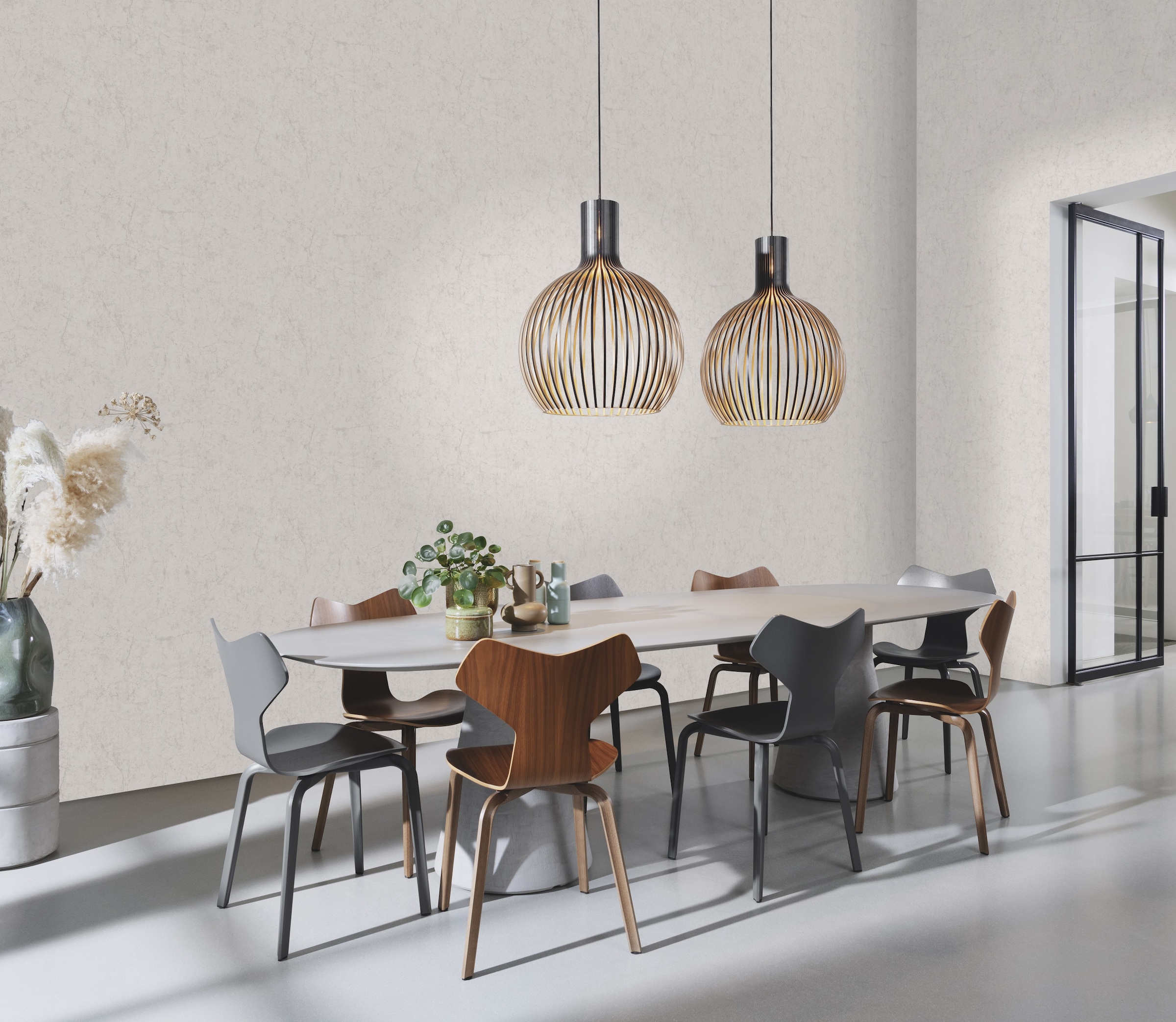 Rasch Papiertapete »mit Betonoptik«, einfarbig, Betonoptik