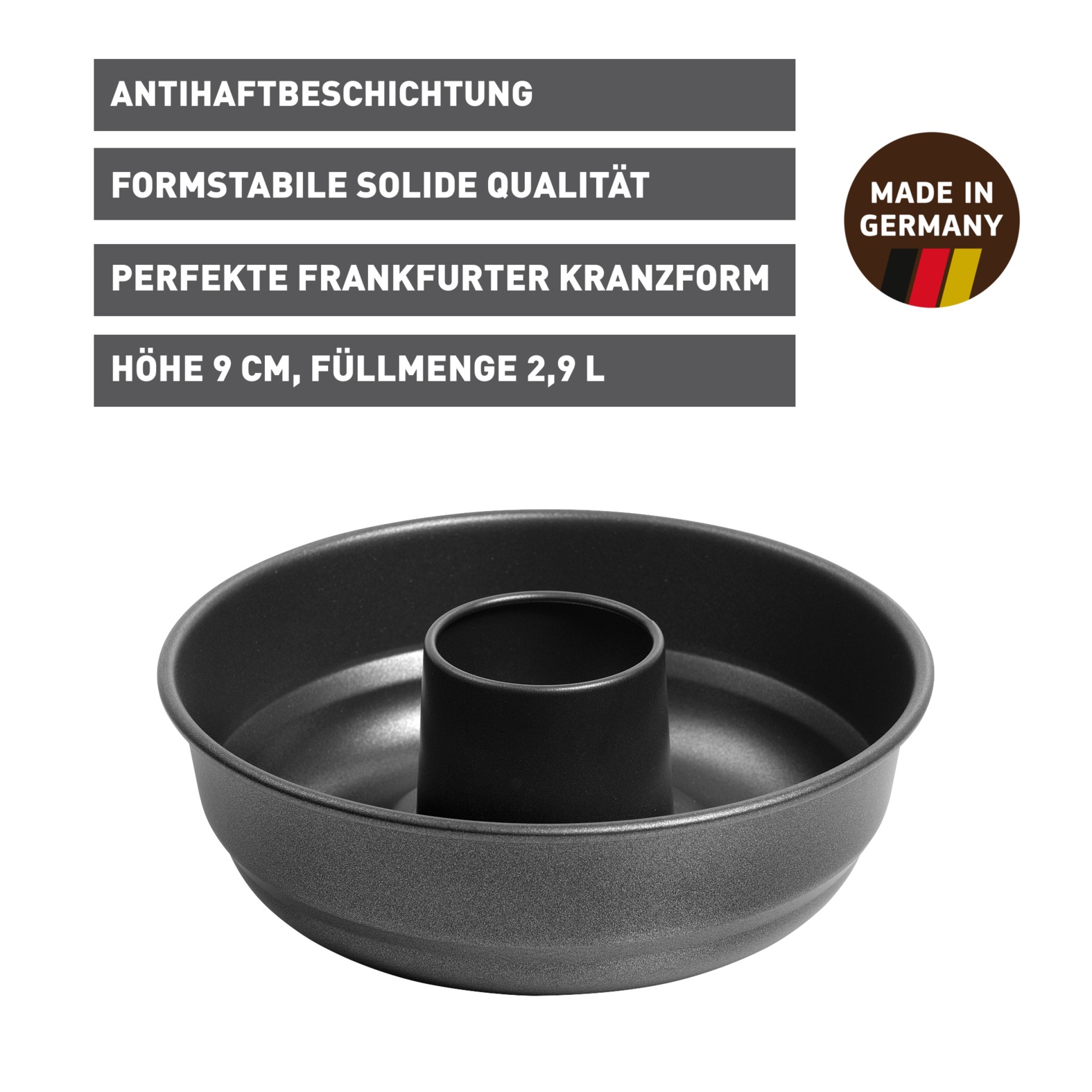 Kaiser Backformen Backform "Classic" Frankfurter Kranzform, Made in Germany günstig online kaufen