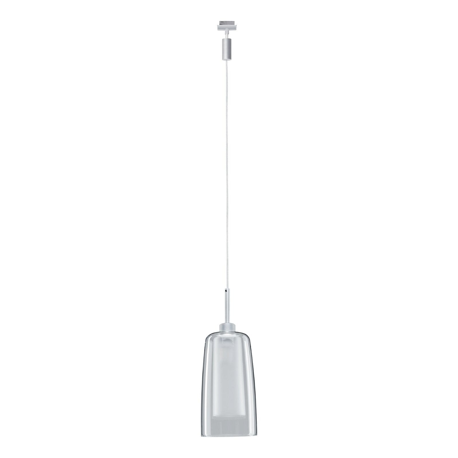 Paulmann Schienensystem-Leuchten »URail Pendel Arido II GU10 560lm 5W 2700K 230V Chrom matt, Klar, Satin«