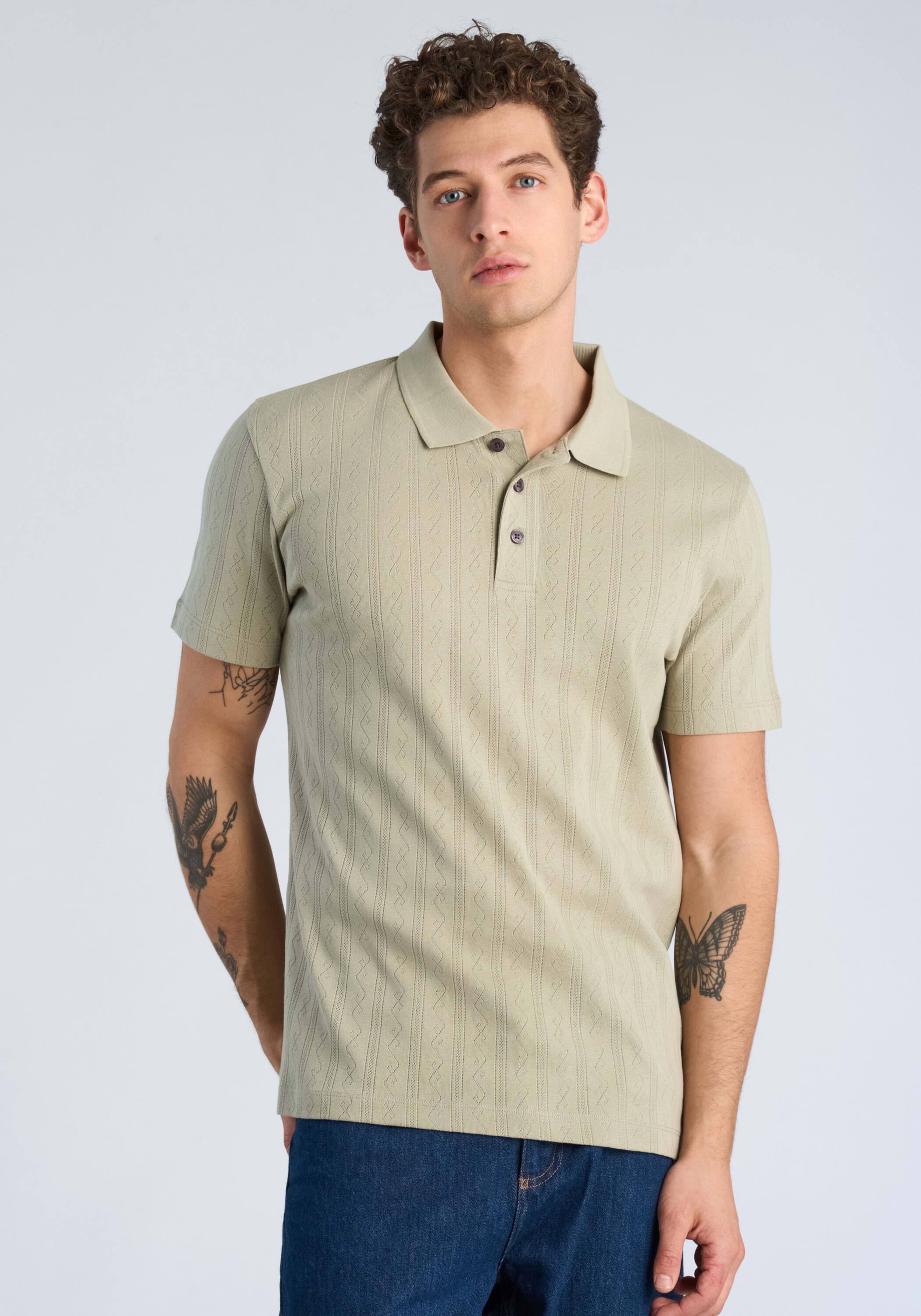 LINDBERGH Poloshirt "Poloshirt Relaxed Fit" günstig online kaufen
