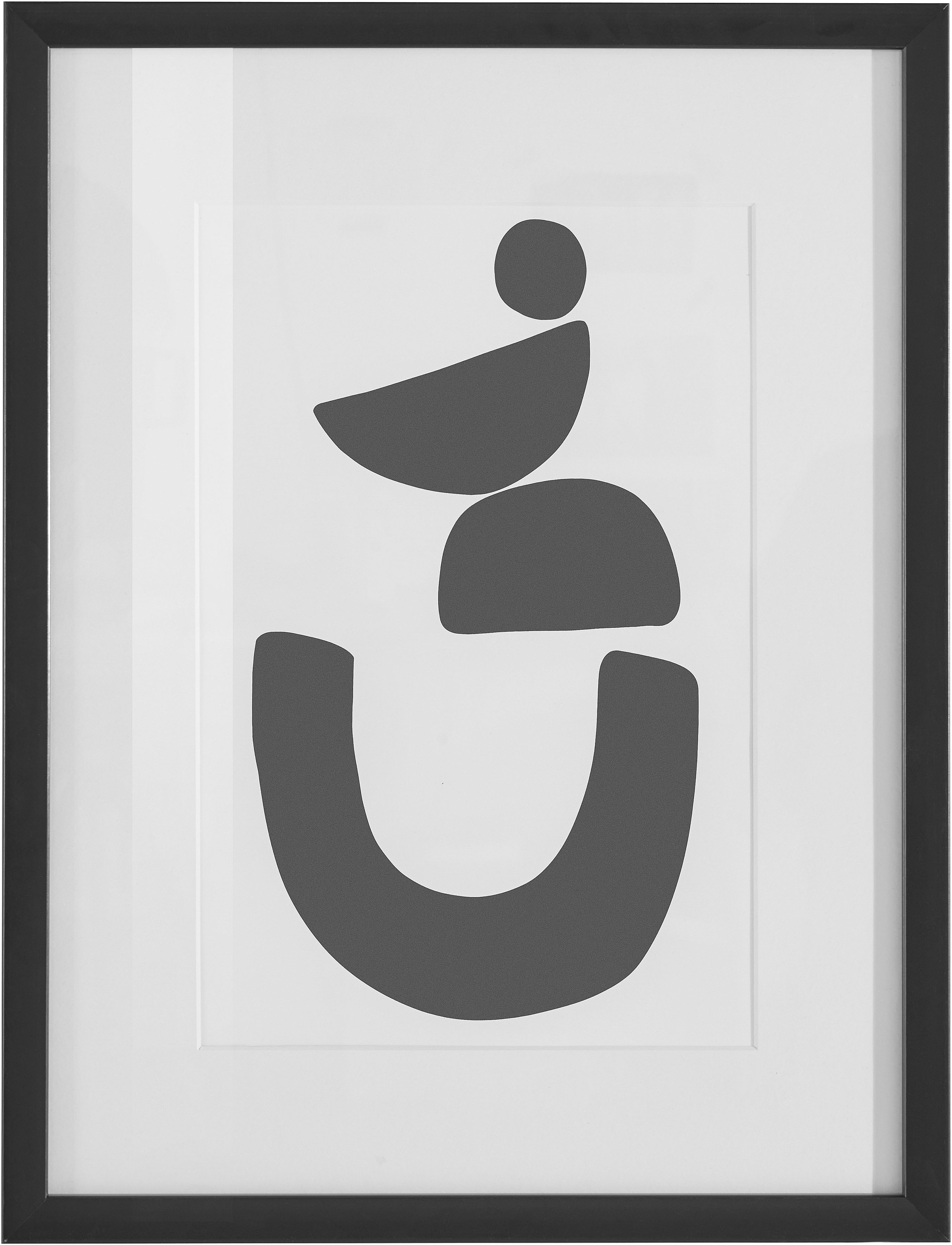 LeGer Home by Lena Gercke Bild "Black is Beautiful II" Abstrakt  Kunst  Mod günstig online kaufen