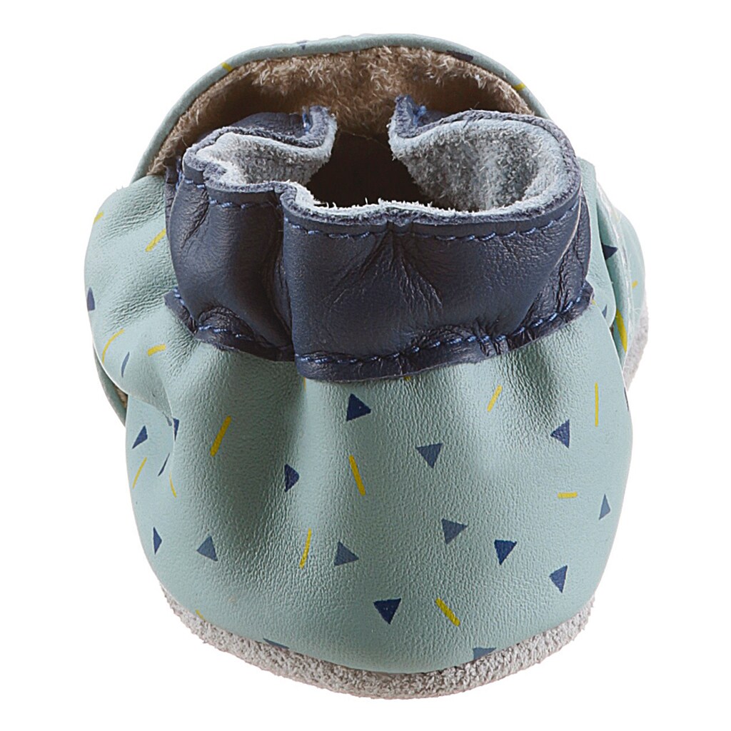 Schuhe Babyschuhe Robeez Krabbelschuh »Hiding Place«, mit Gummizug mint-hellblau