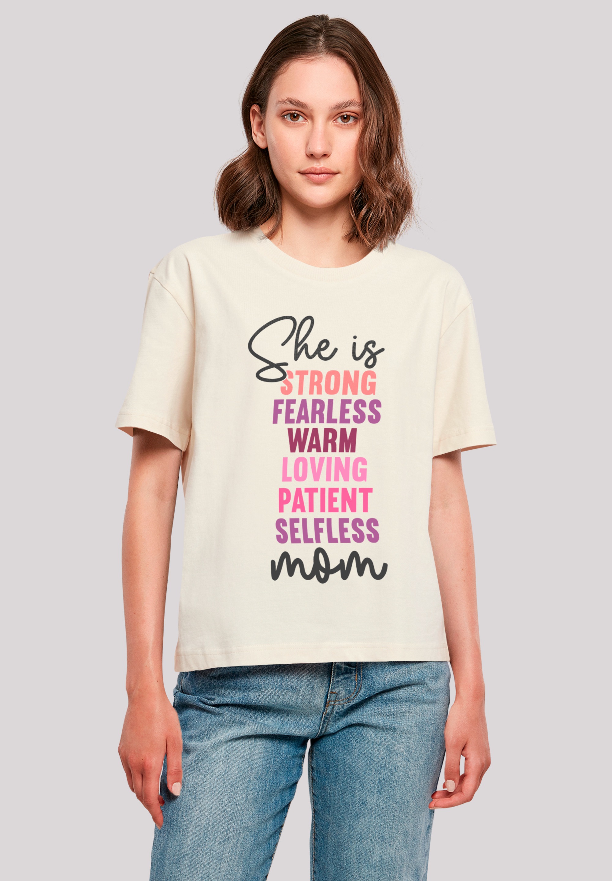 F4NT4STIC T-Shirt "Mothers Day Inspirational Quote", Premium Qualität günstig online kaufen