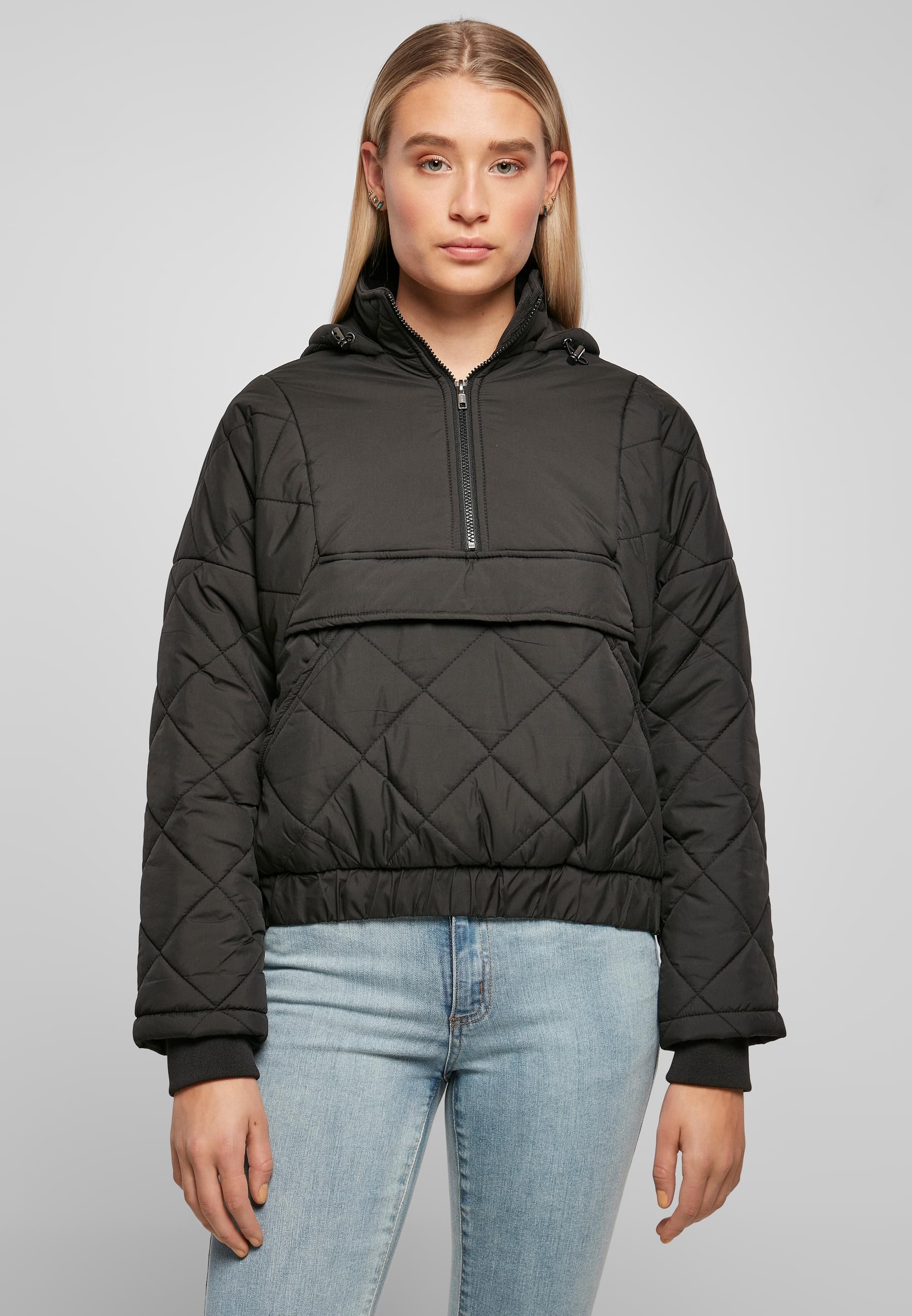 URBAN CLASSICS Winterjacke »Urban Classics Damen«, (1 St.), mit Kapuze